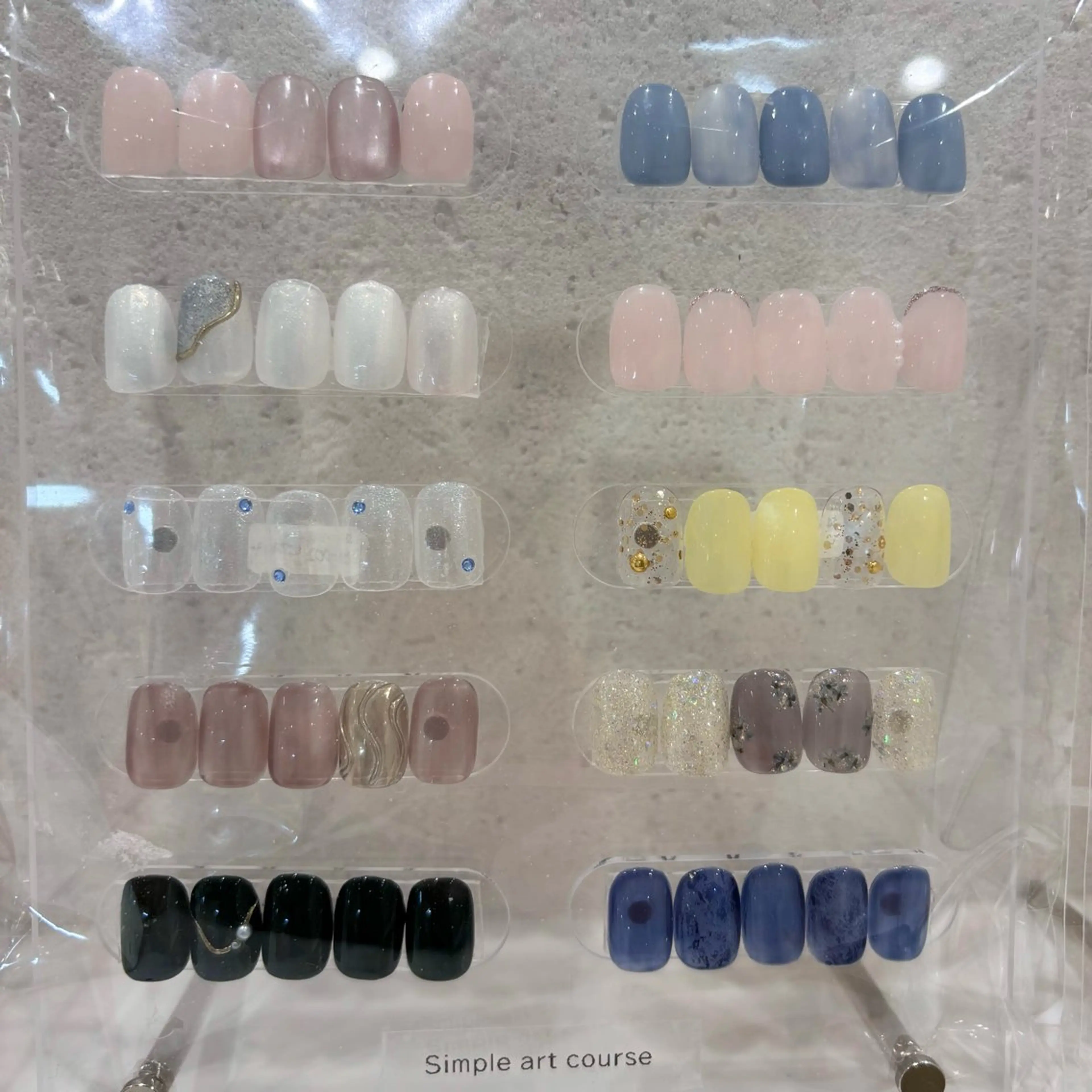 ネイル アートネイル シンプルネイル ハンドネイル HIDENO 【パラジェル専門店】のネイルデザイン