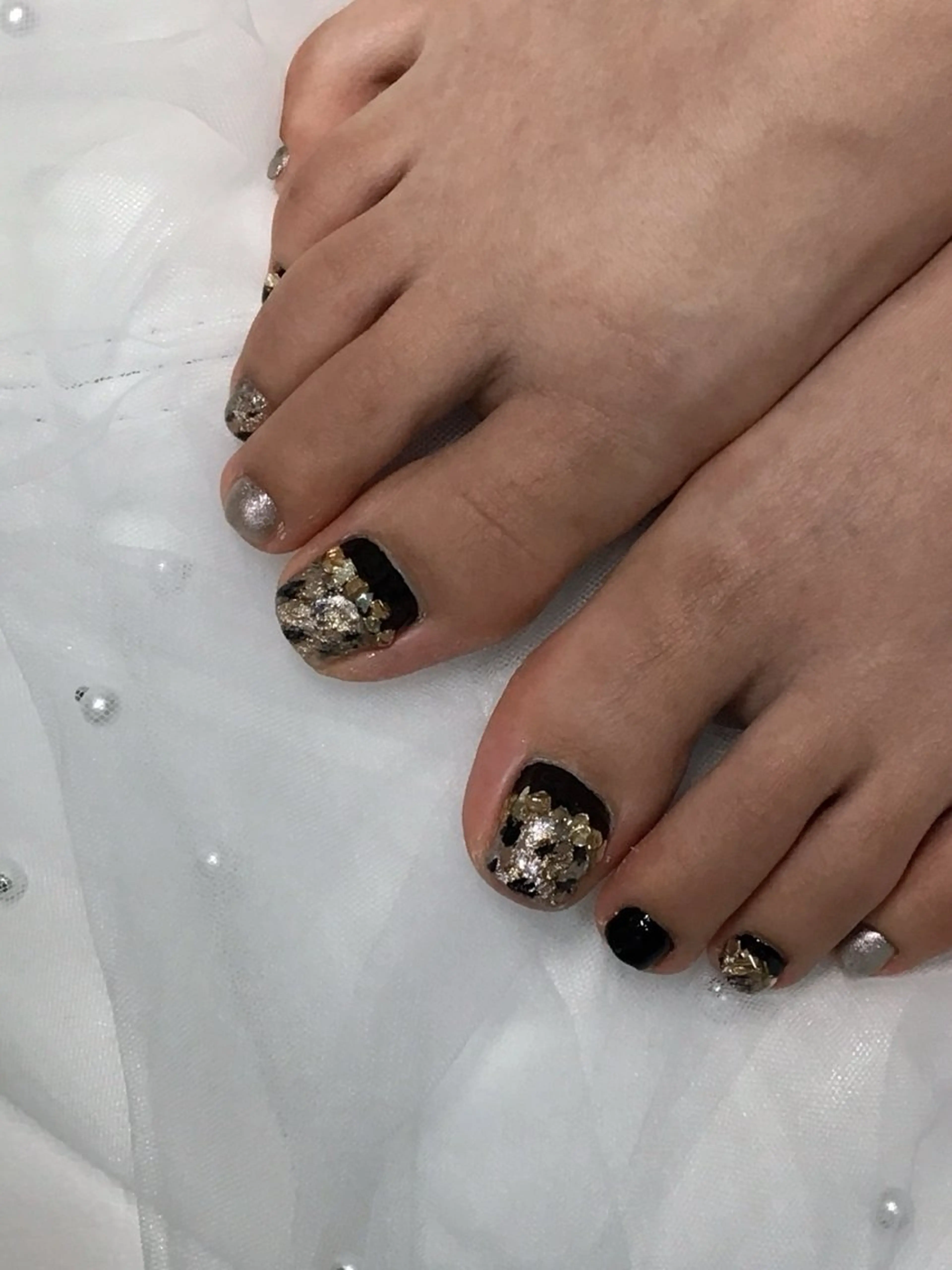ネイル フットネイル 持ち込み マキシモ 坂上のネイルデザイン
