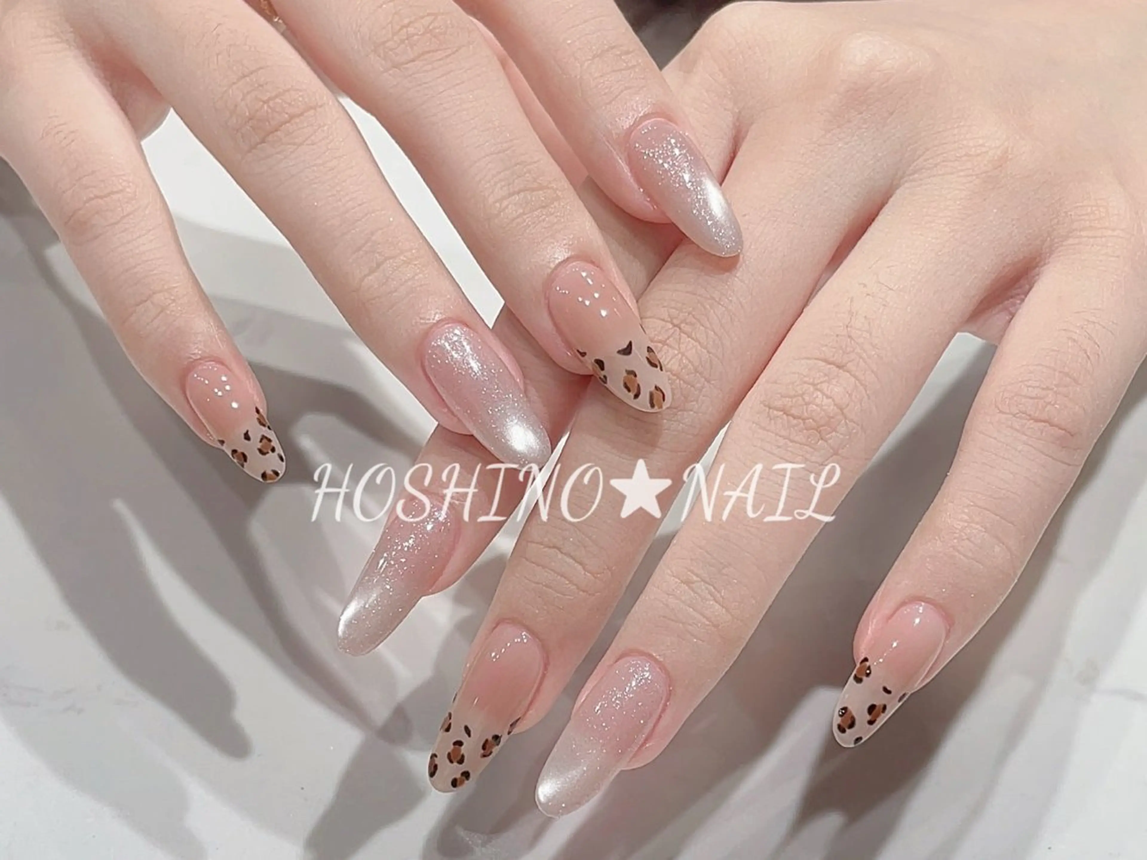 ネイル オーロラネイル チークネイル ドット フットネイル フレンチネイル ハンドネイル ★HOSHINO NAIL★新宿店のネイルデザイン