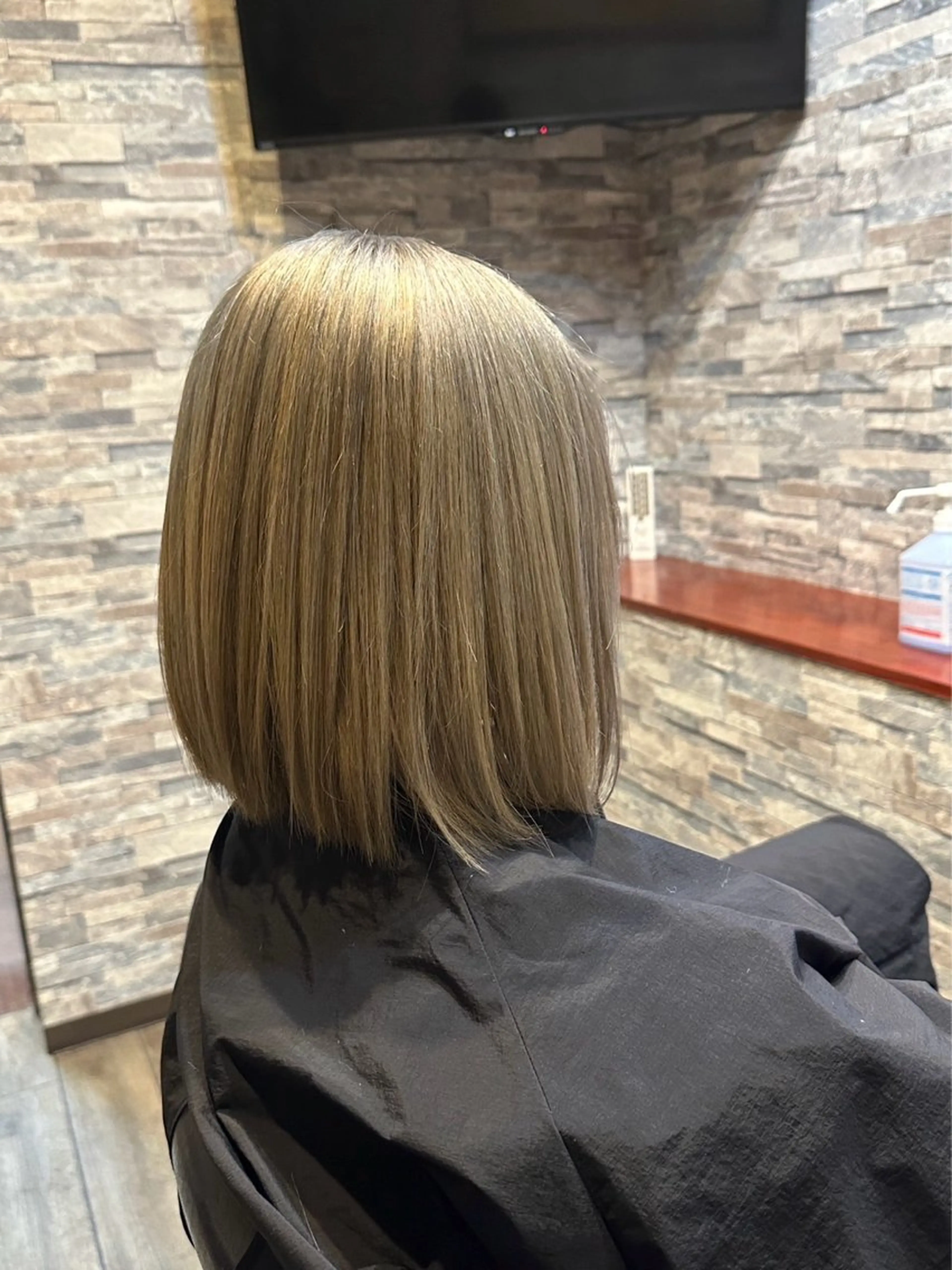 ミディアム カラー 中川原 大介のヘアスタイル