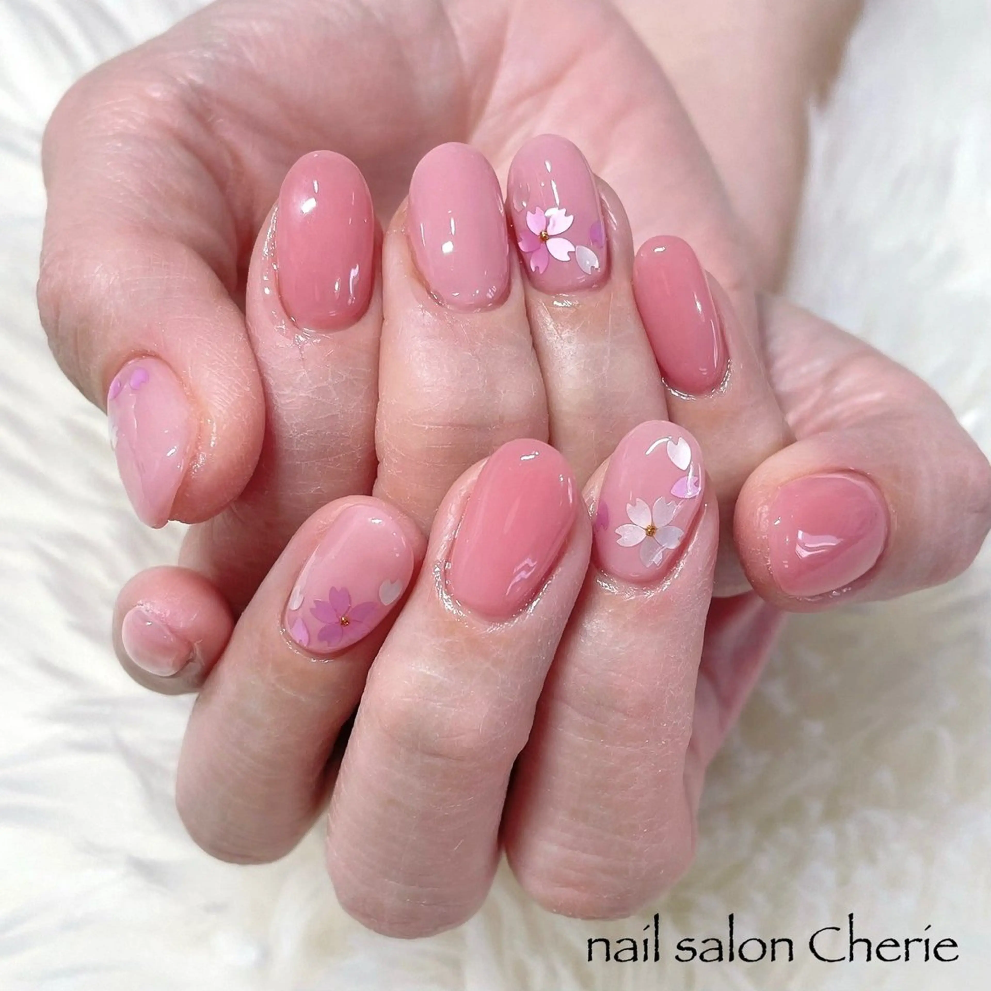ネイル ハンドネイル nail salon Cherie ネイルサロン シェリー所属・nail salon Cherieのネイルデザイン