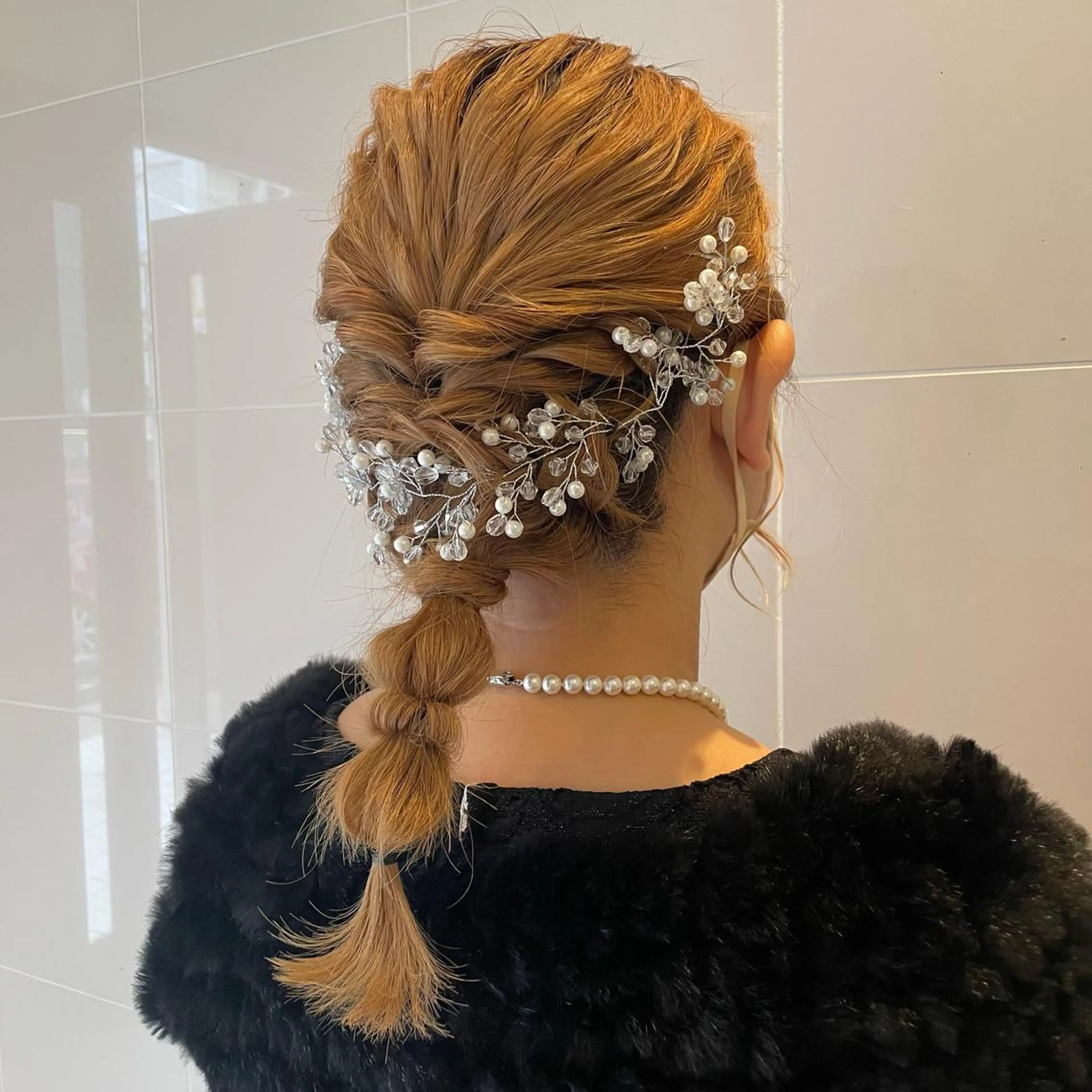 ミディアム ヘアアレンジ ヘアセット T Ayaのヘアスタイル