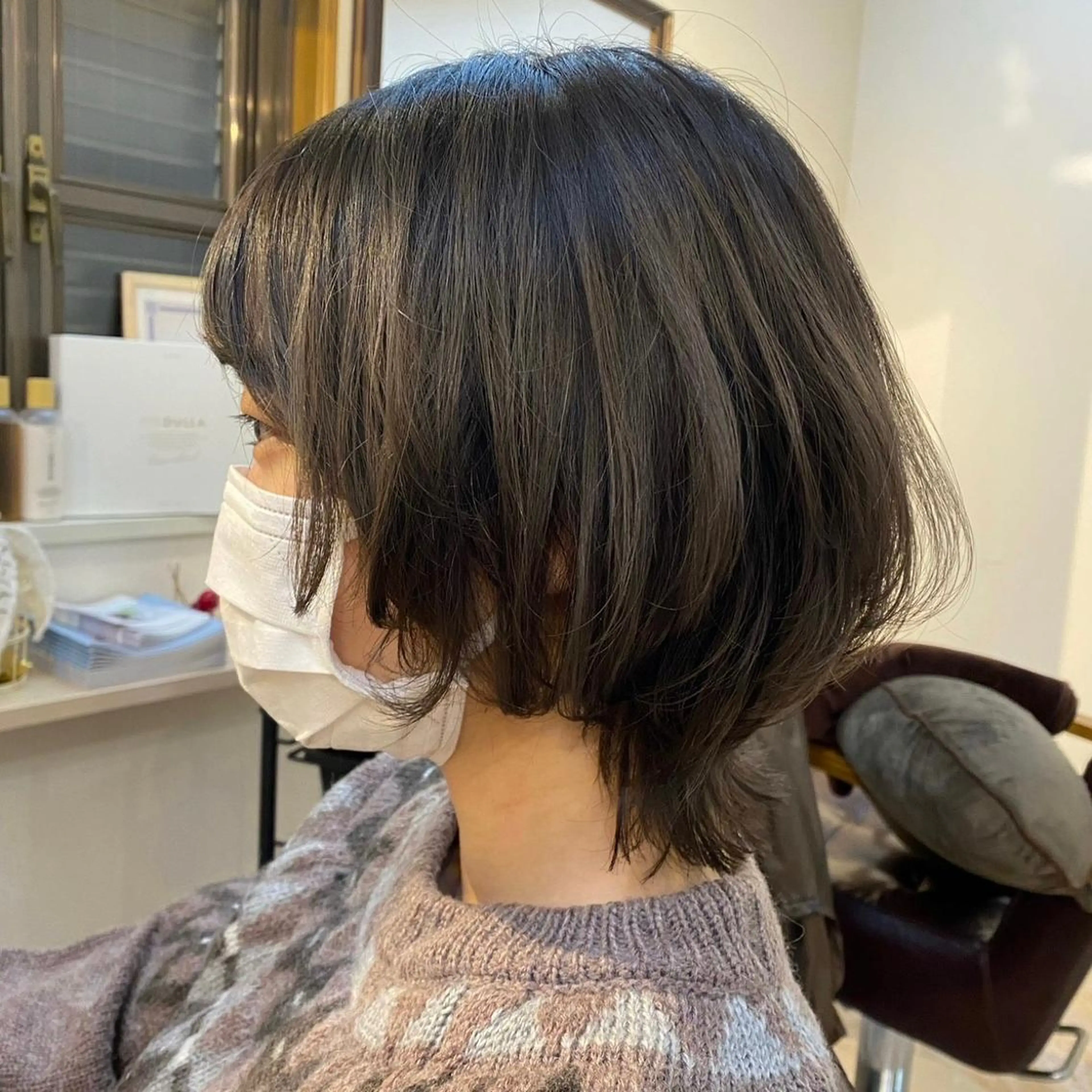 セミロング カラー カット ヘアカラー トリートメント 🌼アニヤ スズ🌼のヘアスタイル