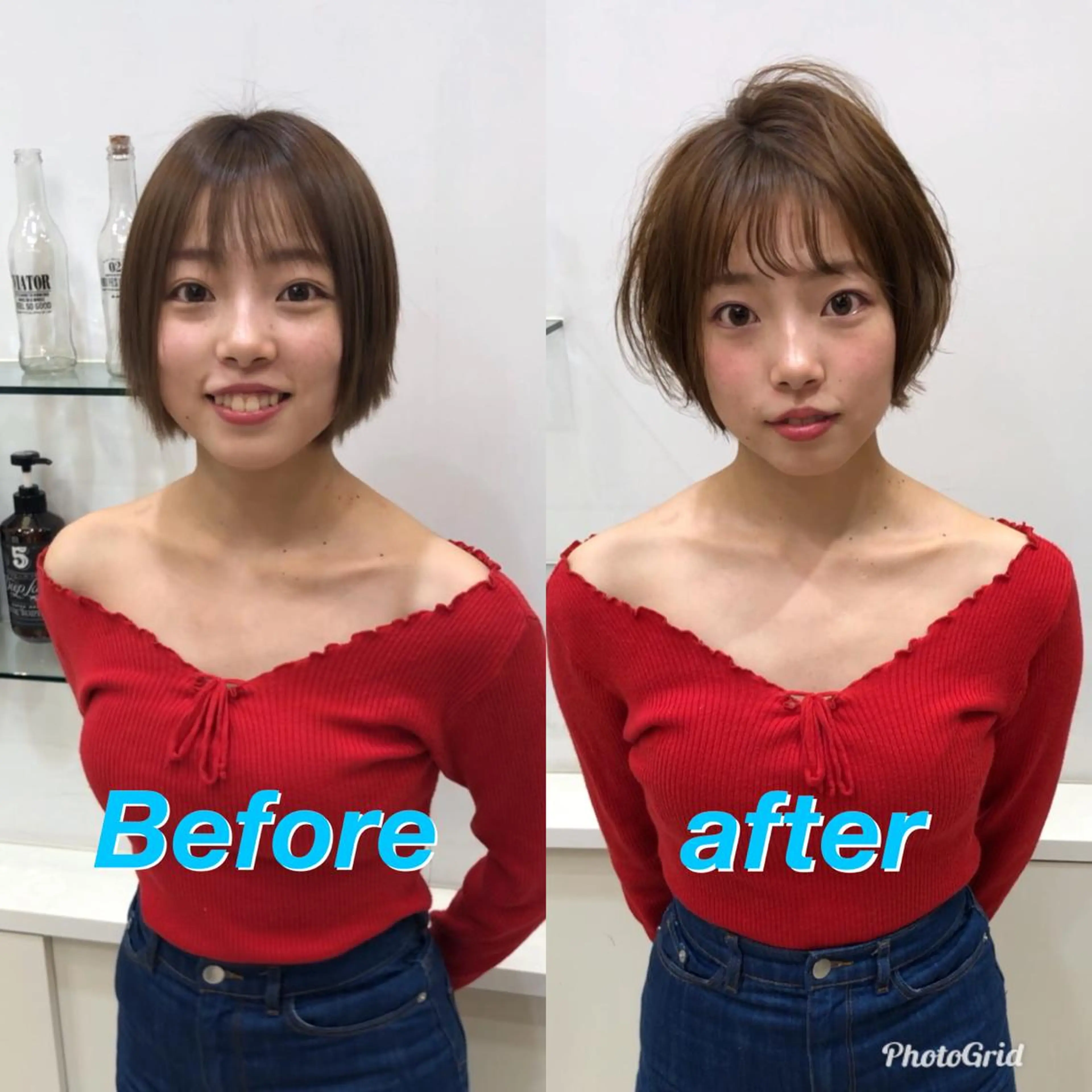 ショート パーマ ディレクター ノナカのヘアスタイル