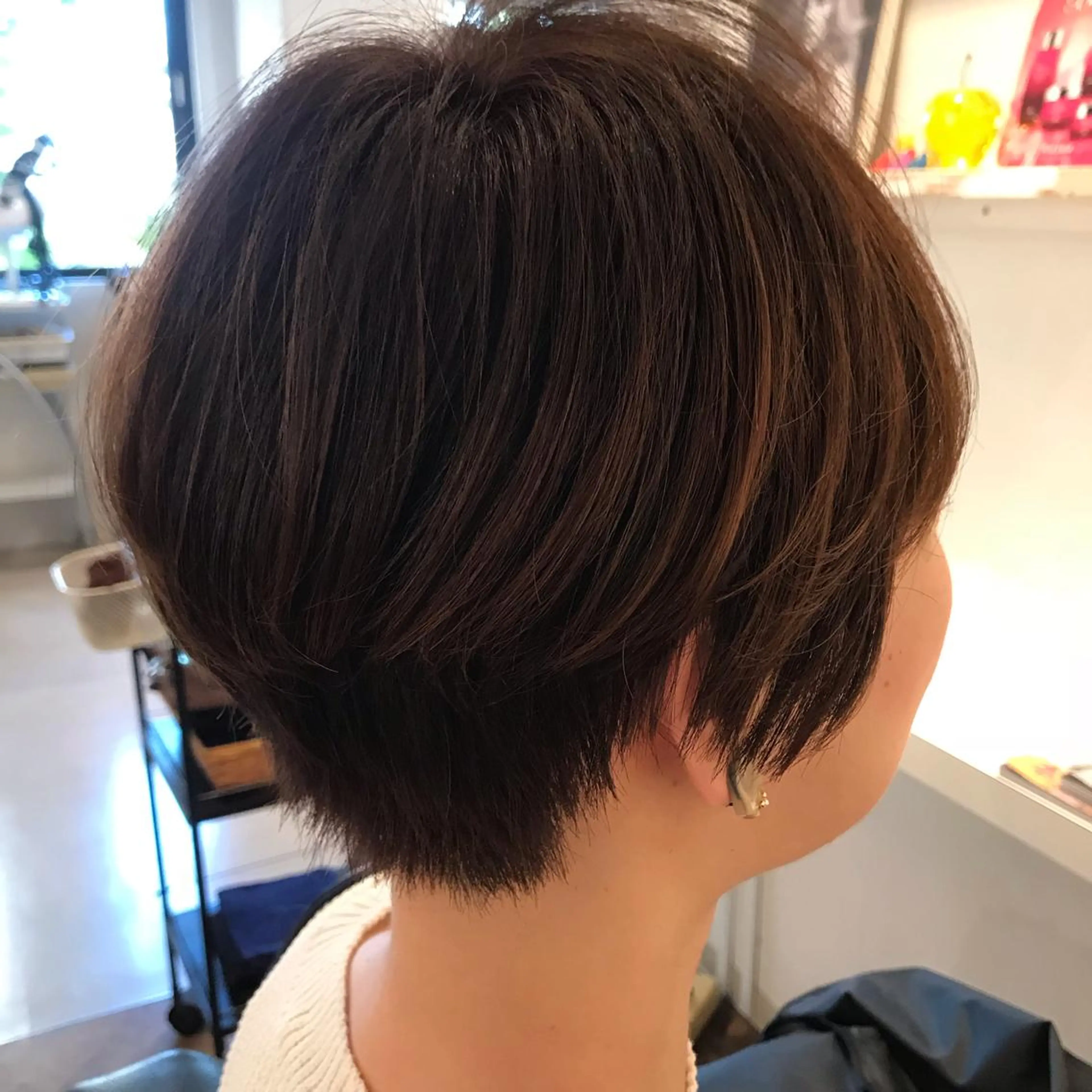 ショート ショートボブ ボブ ショートヘア 代官山所属・代官山 ボブのヘアスタイル
