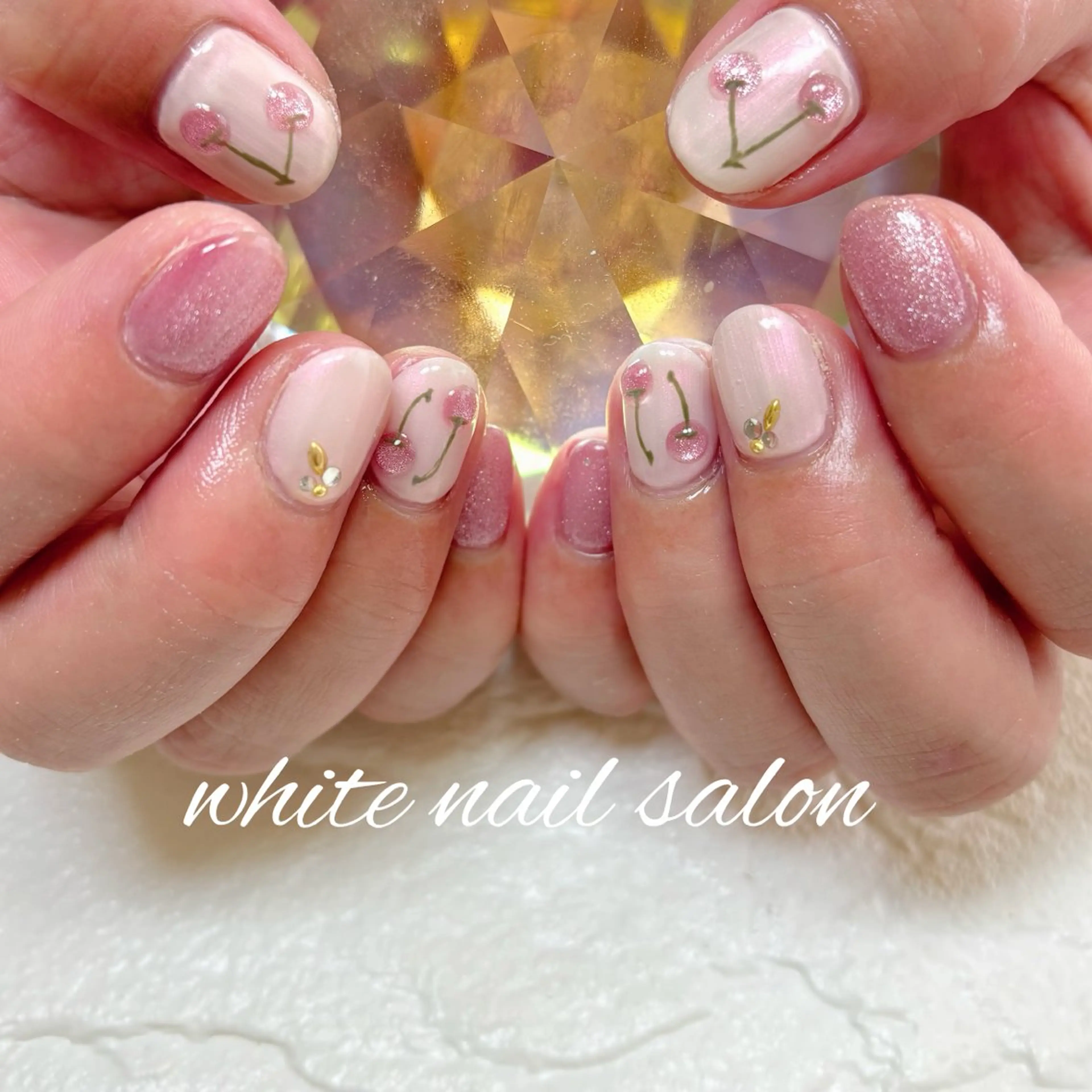 ネイル フットネイル ハンドネイル white nail salonのネイルデザイン