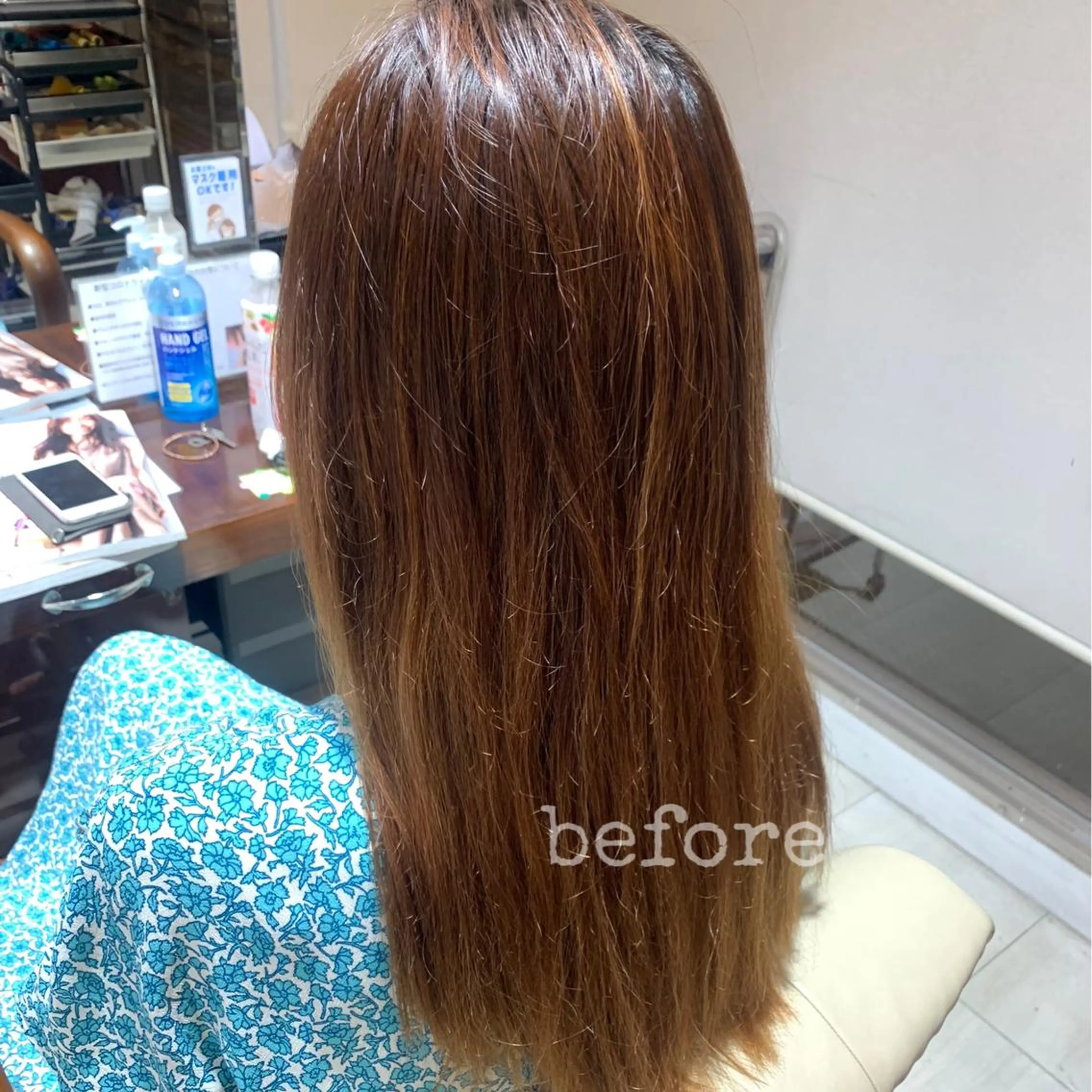 ロング ハイライト Bolge所属・黒田 優衣のヘアスタイル