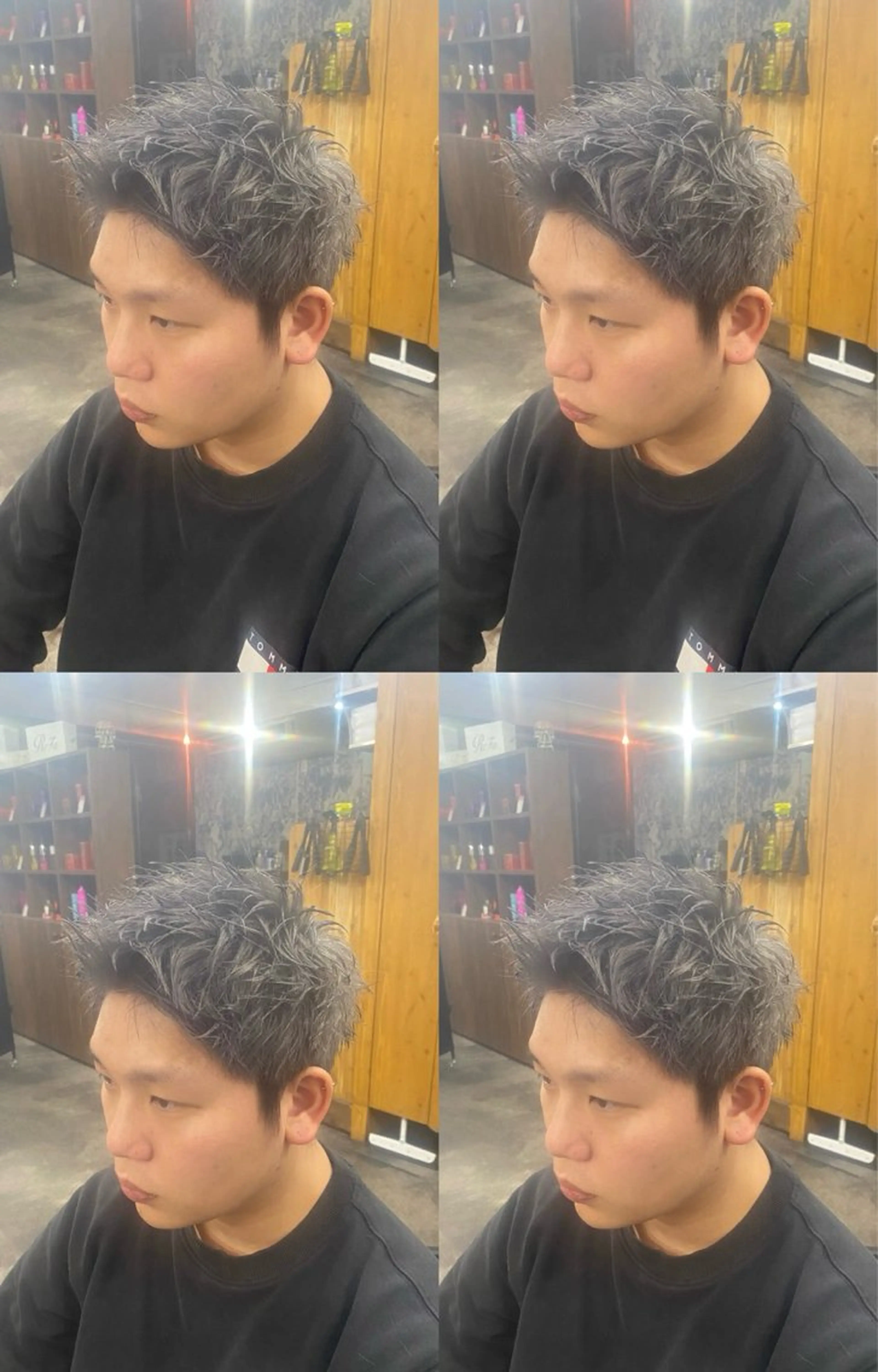 ショート カラー パーマ メンズ カット ヘアカラー パーマ トリートメント 🔹似合わせ✖️垢抜 け職人/ℕ𝕆ℝ𝕀のヘアスタイル