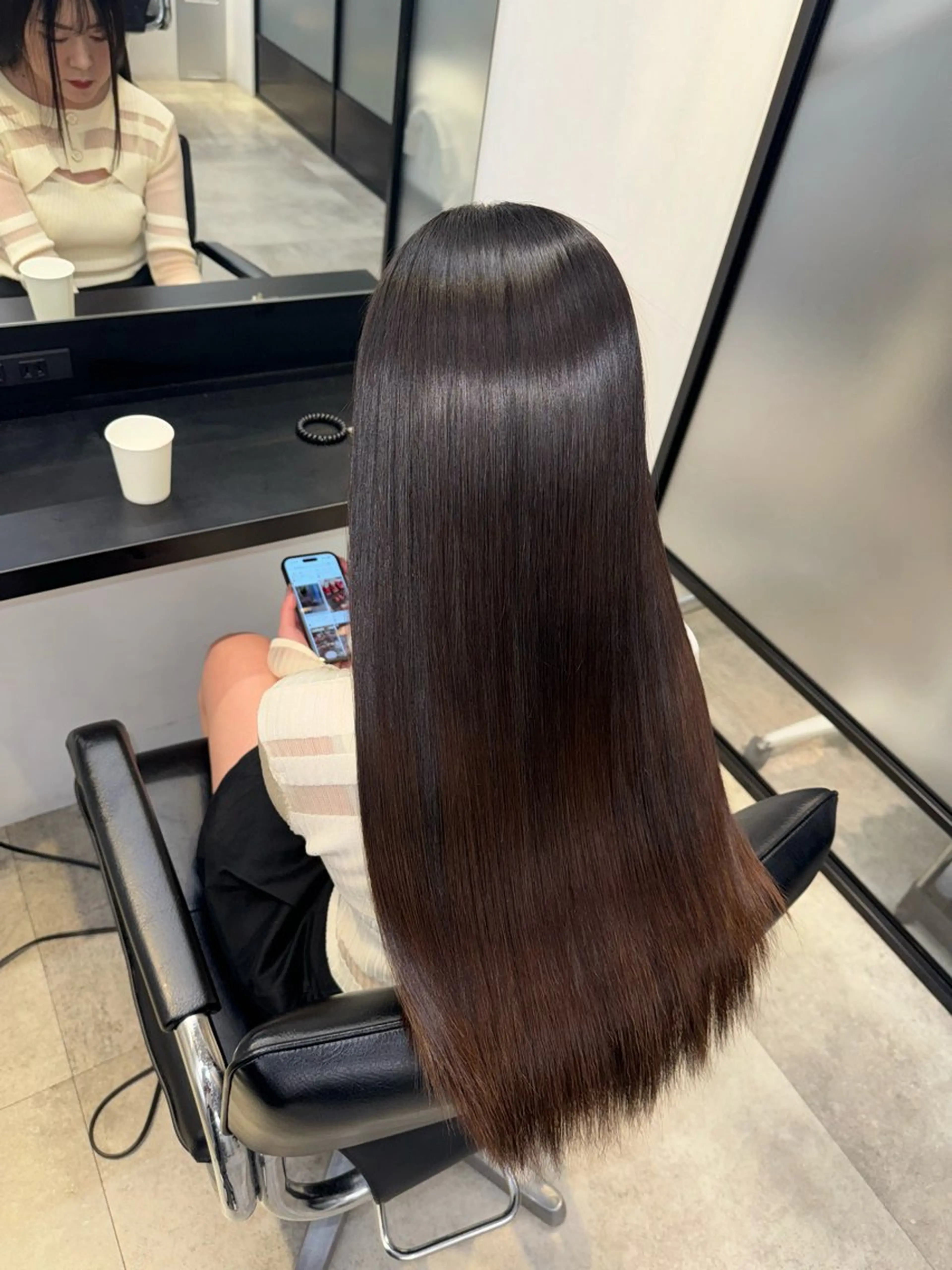 ロング トリートメント ヘアセット 髪質改善/艶髪 🫧佐藤景流🫧のヘアスタイル