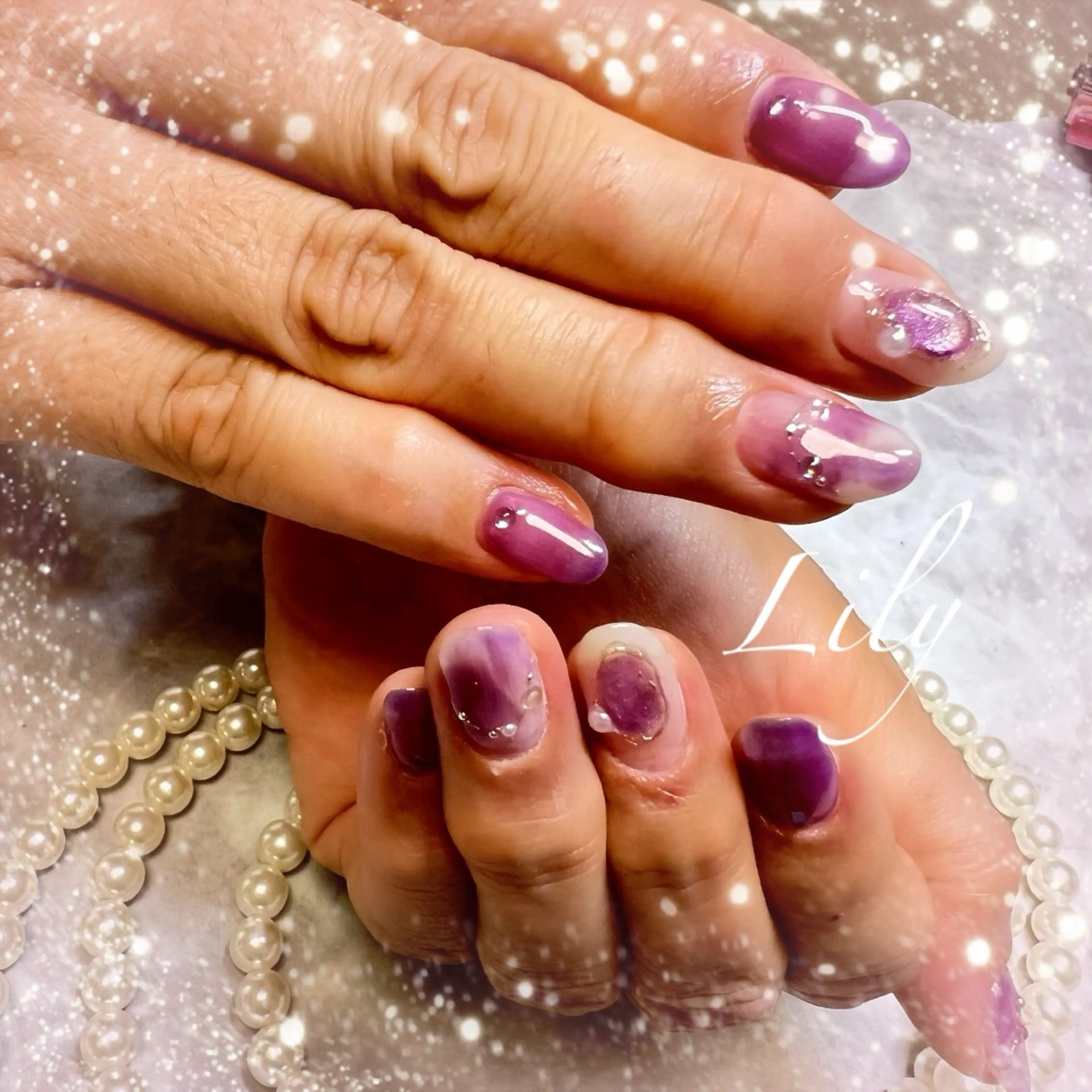 ネイル ハンドネイル Nailsalon Lilyのネイルデザイン
