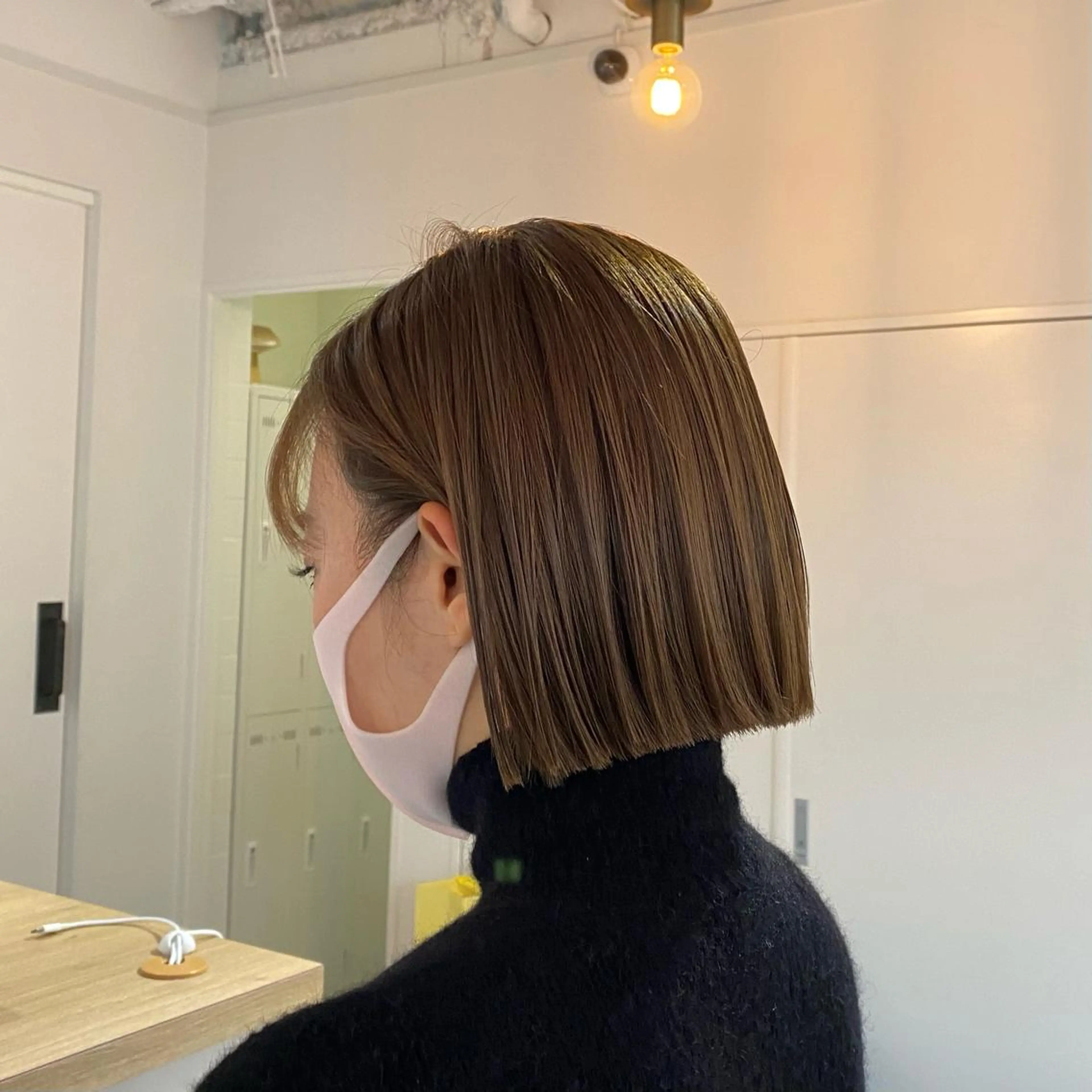 カラー ブリーチ ブリーチなしカラー ハルカ ・のヘアスタイル