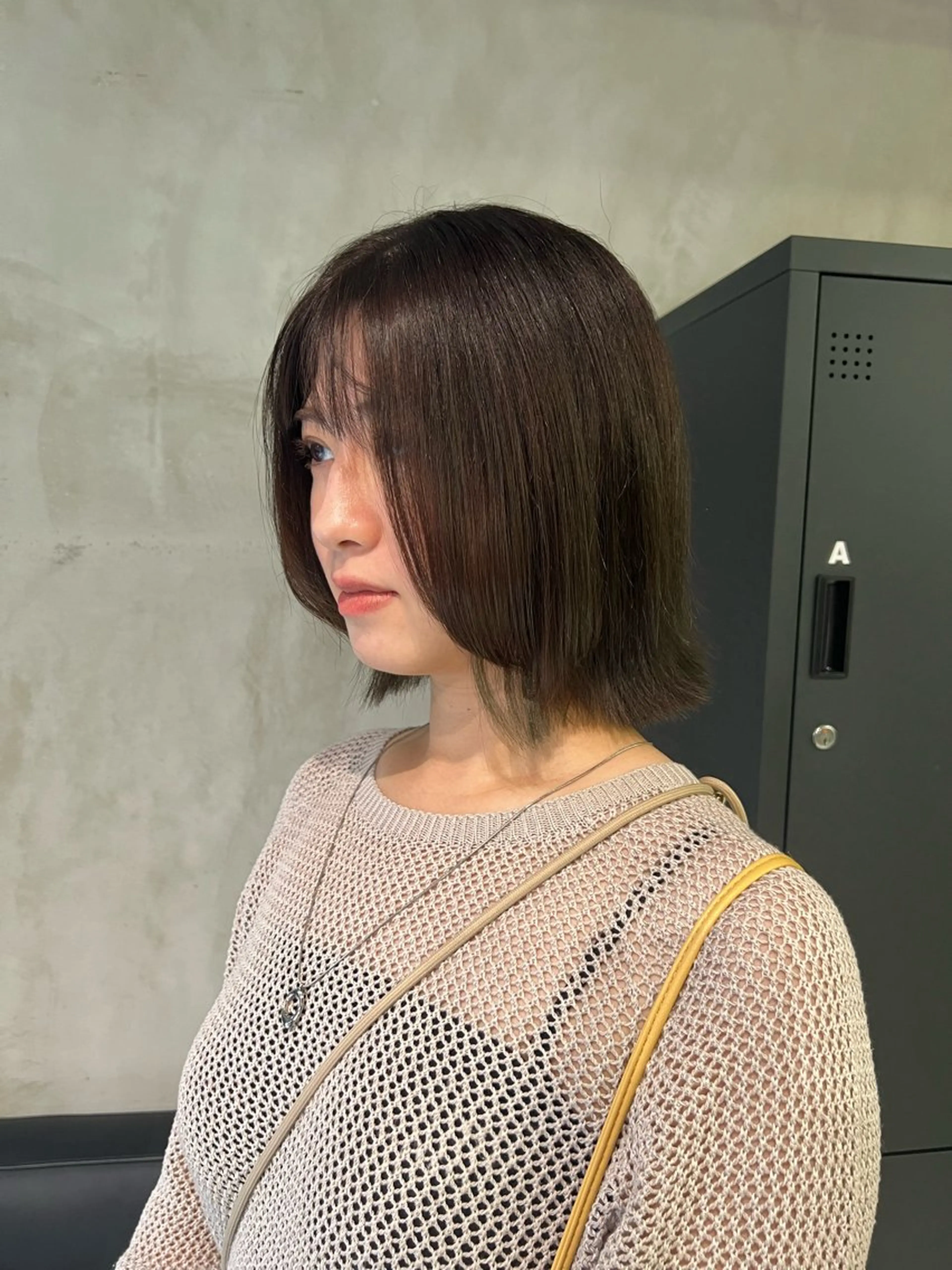 ミディアム ヘアカラー ハイライト/白髪ぼか し/臼田さりな🌹のヘアスタイル