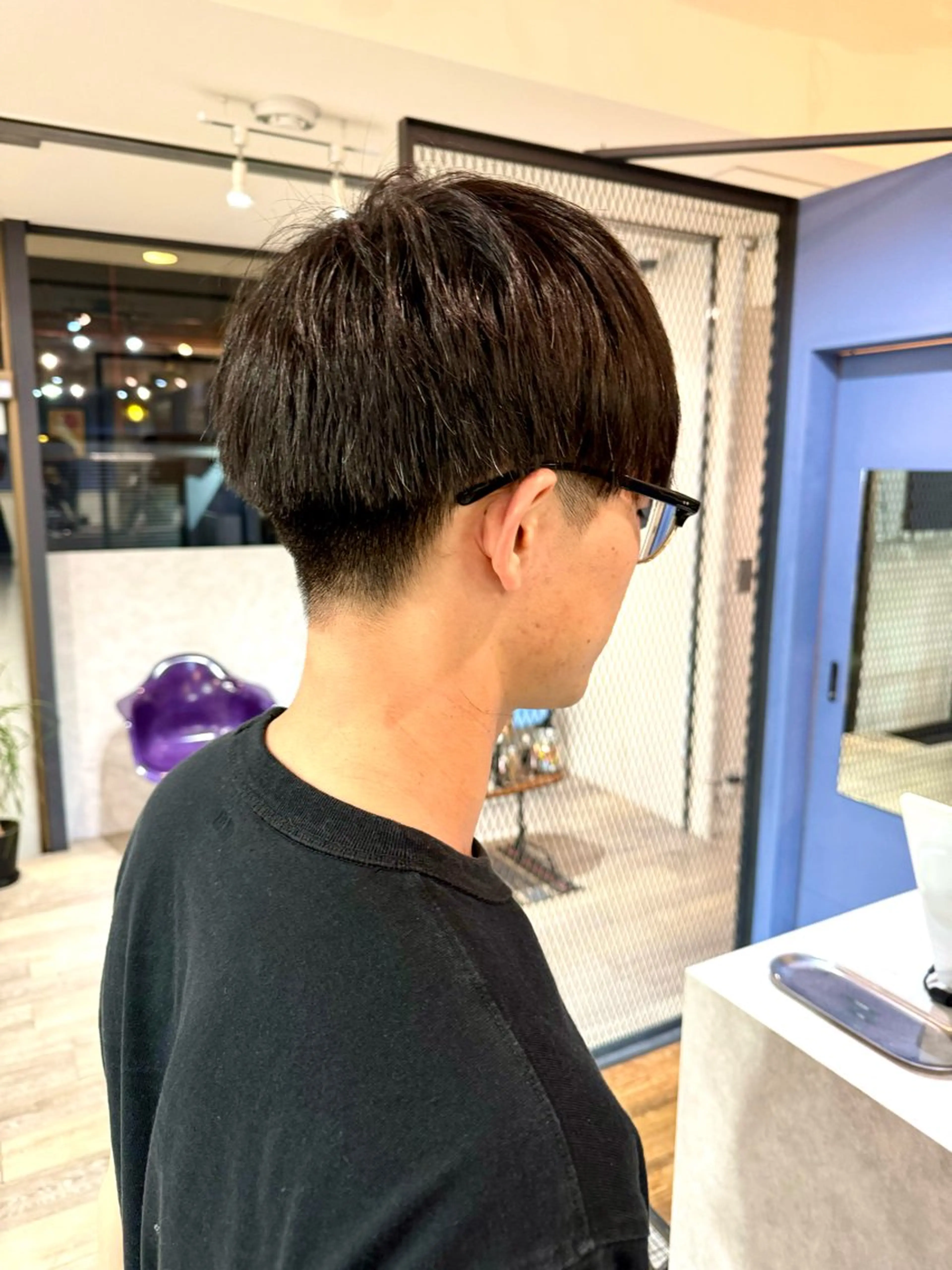 メンズ カット 米元 春奈のヘアスタイル