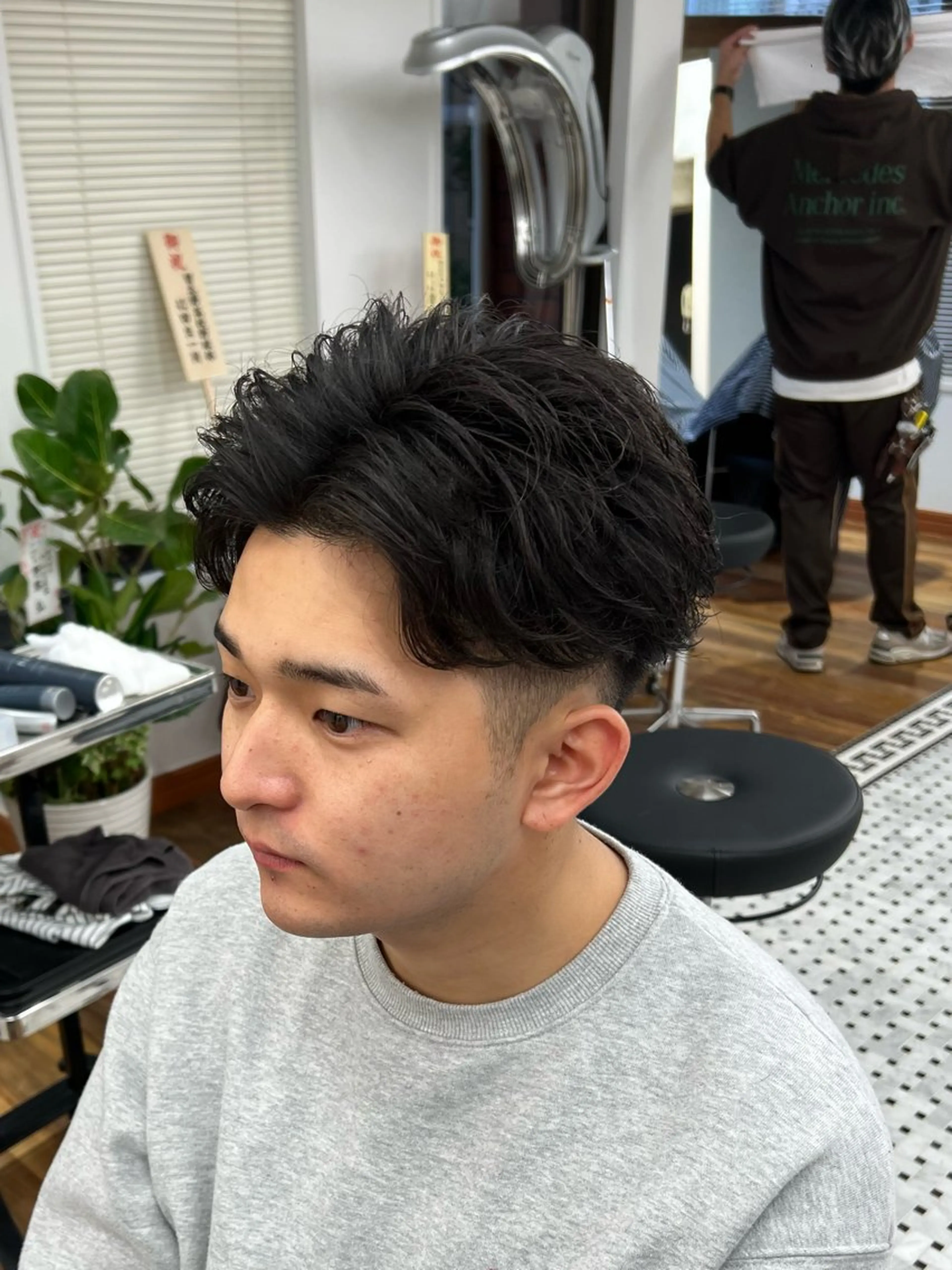 ショート メンズ カット メンズサロン✂️ スキンフェード伊藤陸のヘアスタイル