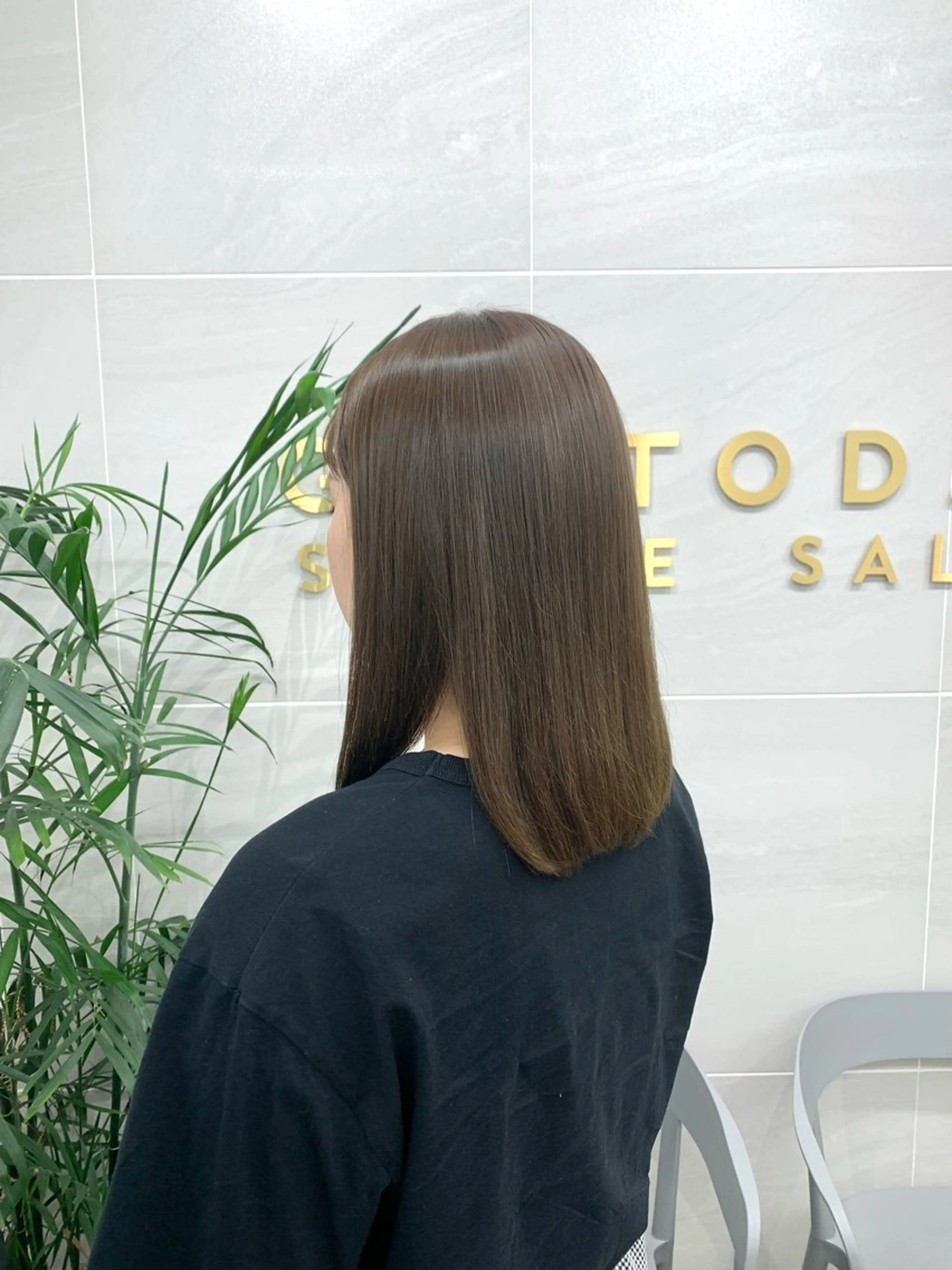 ミディアム カラー アッシュ ベージュカラー カット ヘアカラー トリートメント 本格ヘッドスパ🌿 ×ヘア 佐藤のヘアスタイル