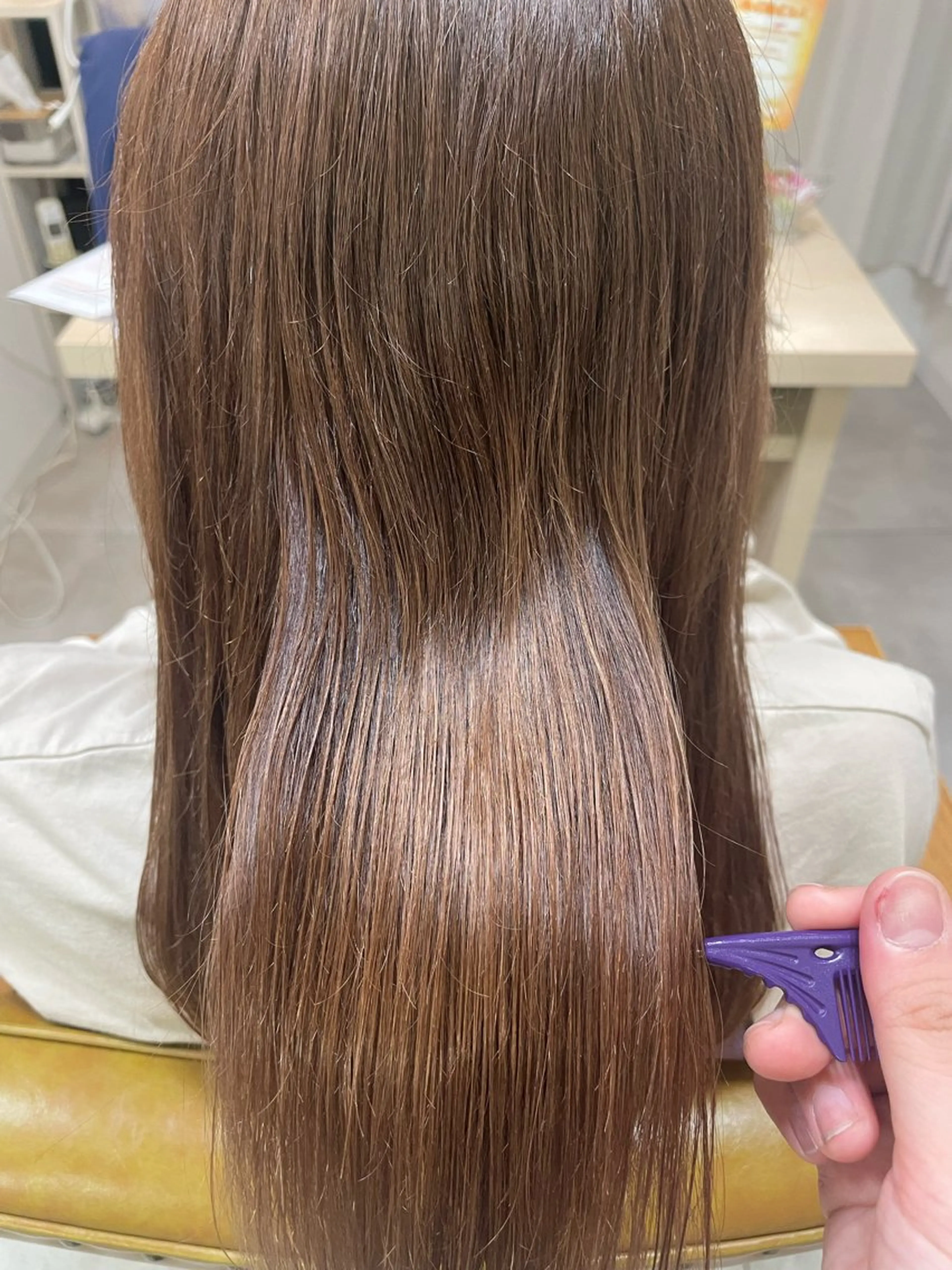 セミロング ワンカラーモデル 🧸／金川なづなのヘアスタイル