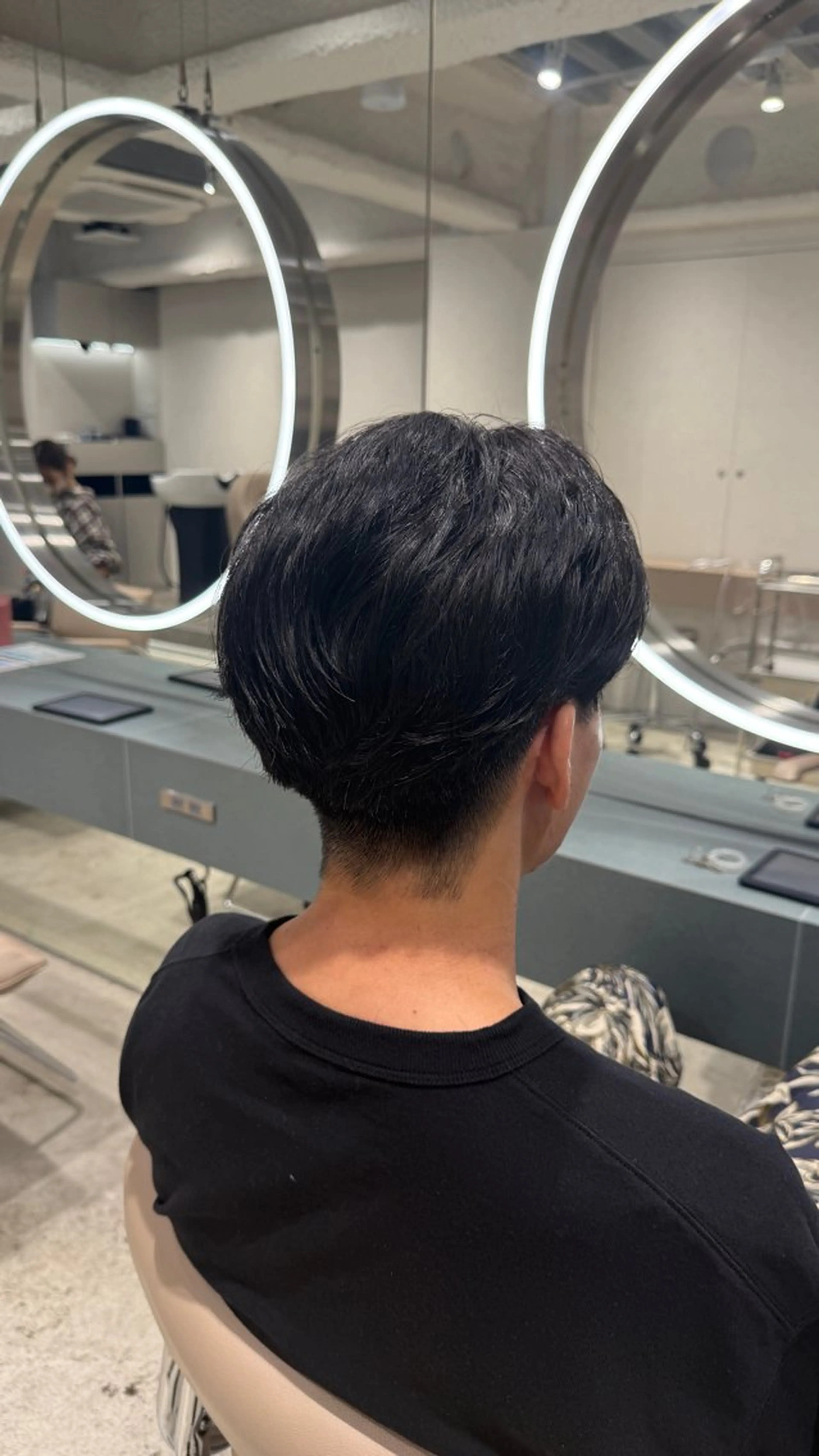 メンズ カット せな立川レディース メンズカットモデルのヘアスタイル