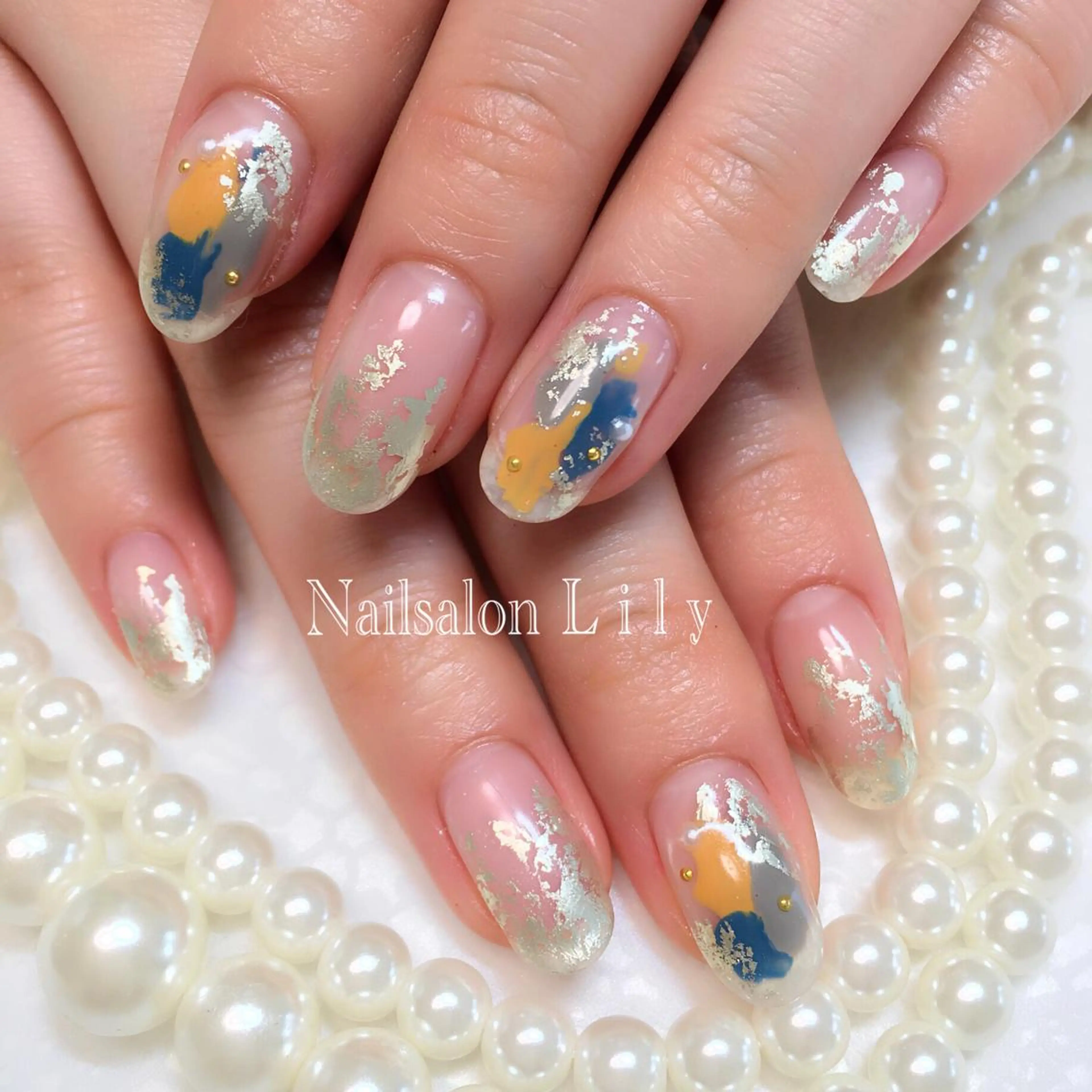 ネイル ニュアンスネイル Nailsalon Lilyのネイルデザイン
