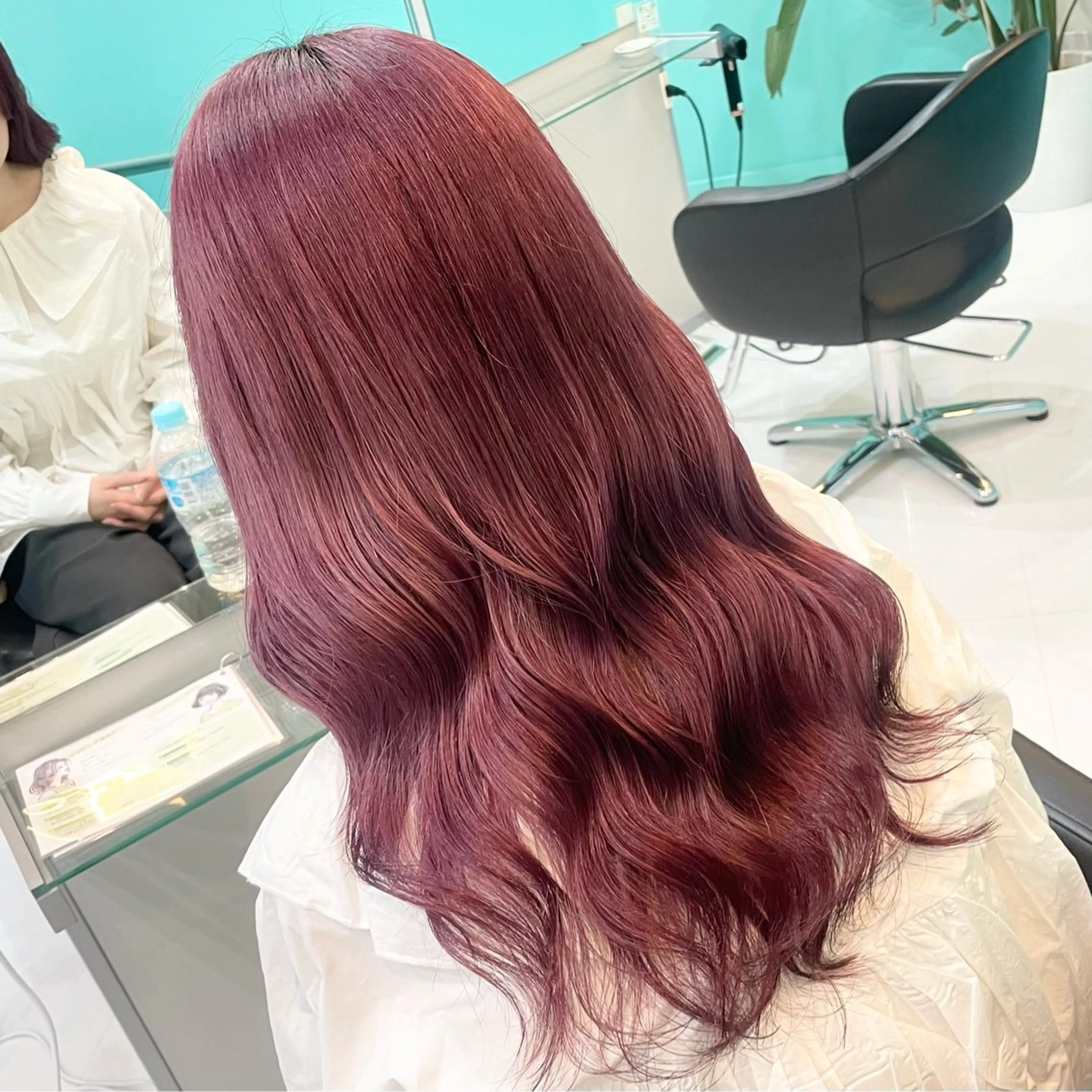 ロング カラー ラベンダーカラー ピンクカラー ピンクラベンダー 艶/透明感 🫧カラーのヘアスタイル