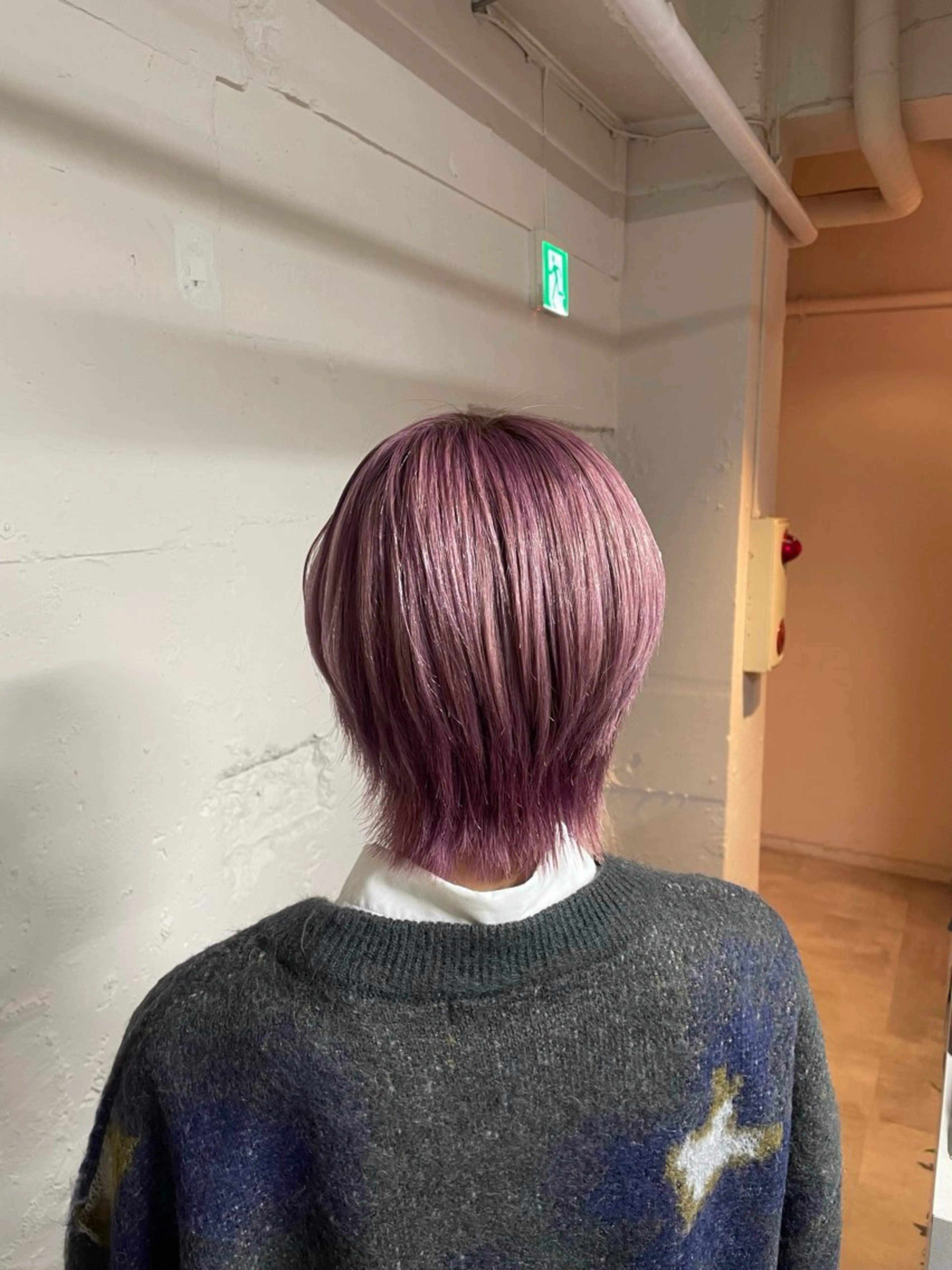 ショート ヘアカラー トリートメント tokute 中野真咲🐺のヘアスタイル