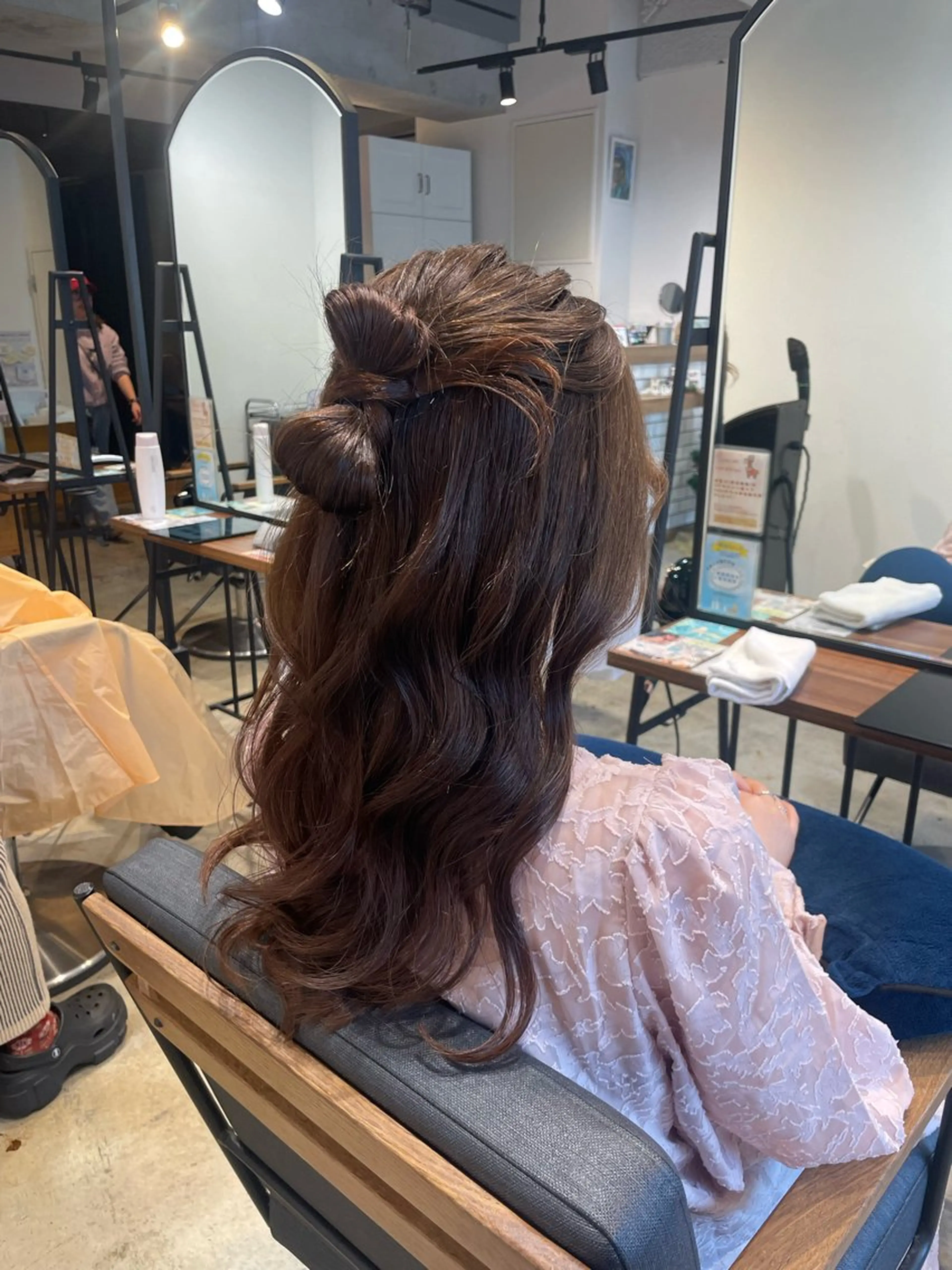 ヘアアレンジ ヘアセット 髪質改善カラー🪡✨ レイヤー/ rinaのヘアスタイル