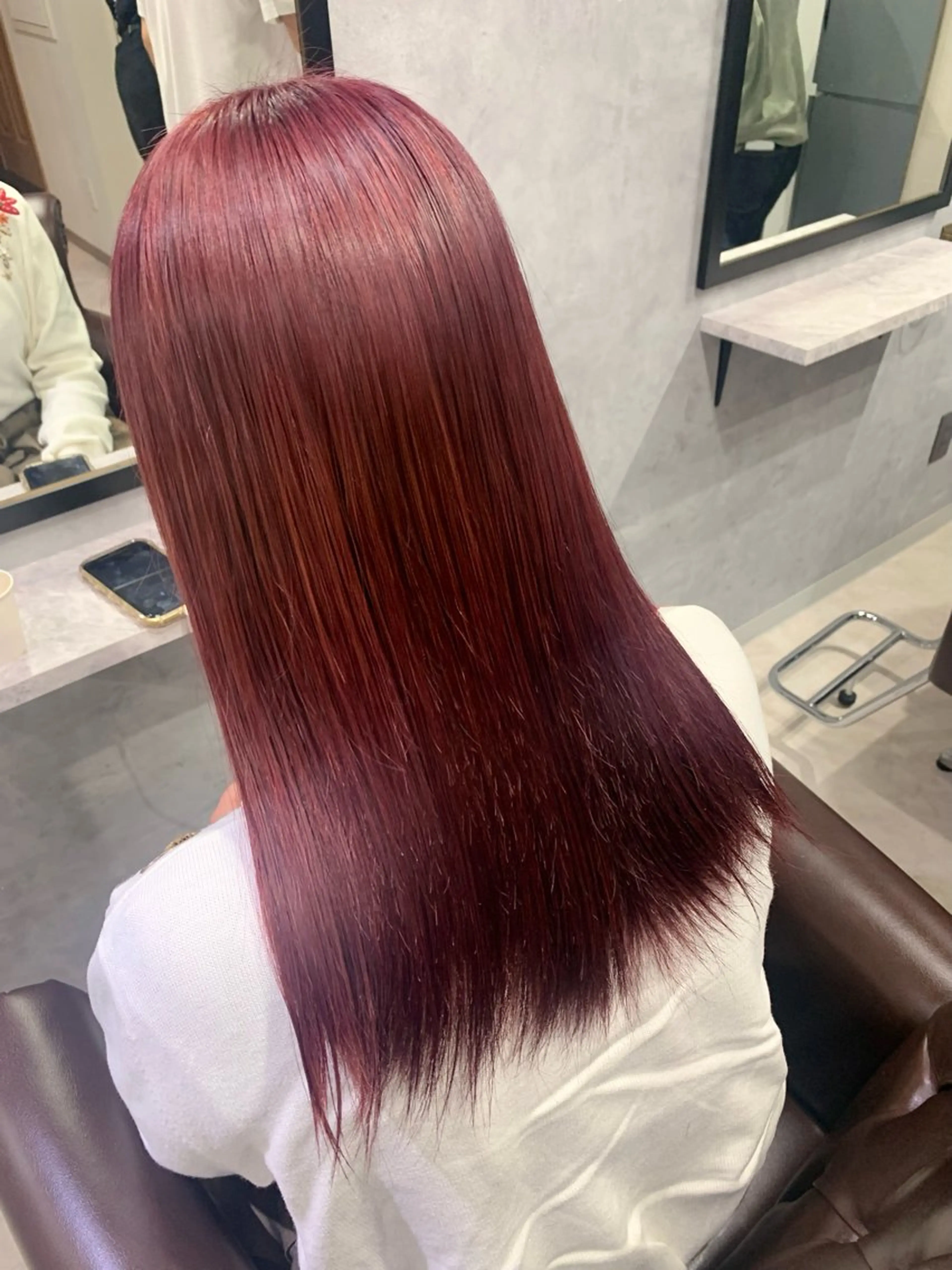 セミロング 池袋/ダブルカラー GLADGE🩵のヘアスタイル