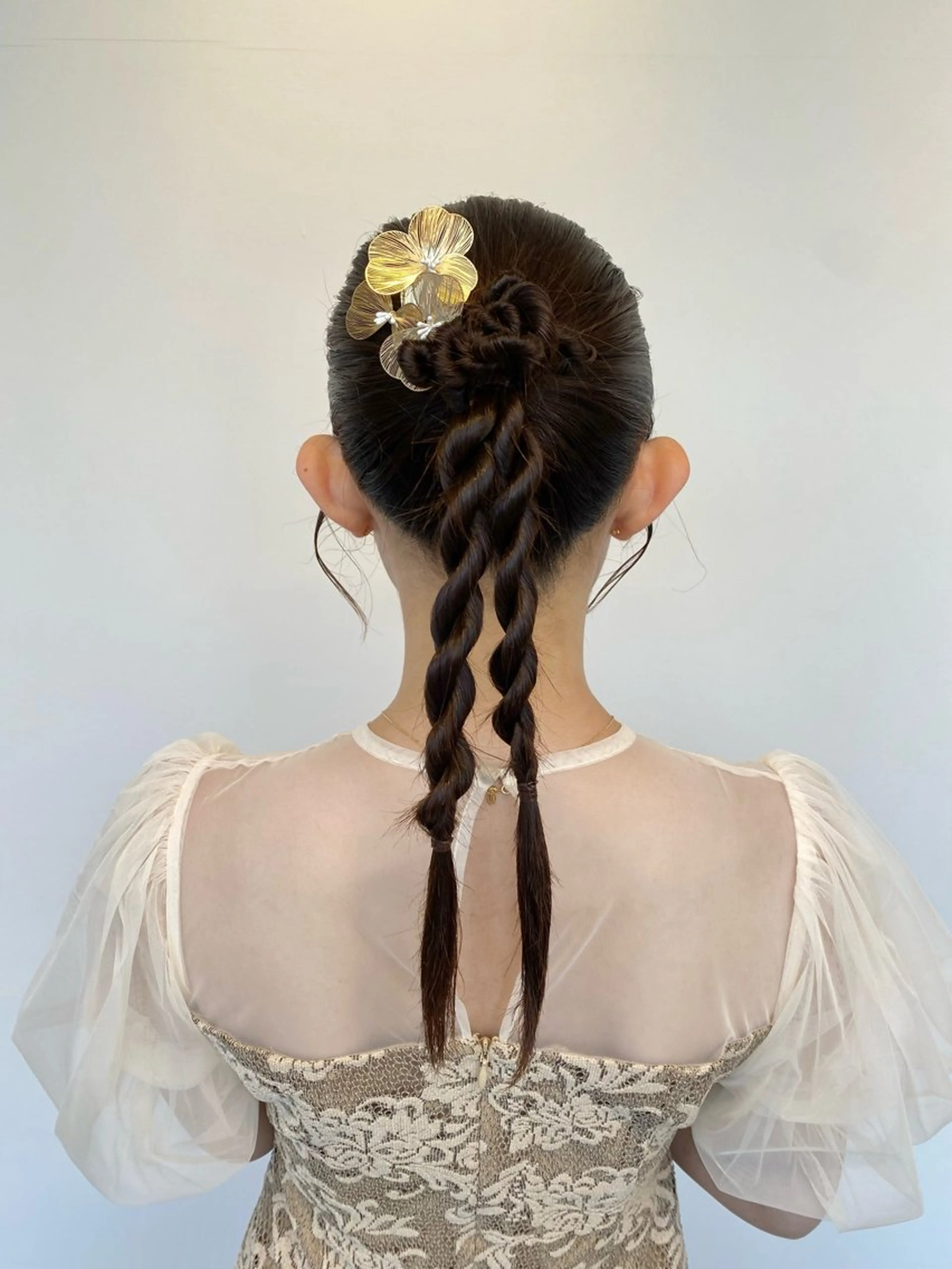 ヘアセットの写真