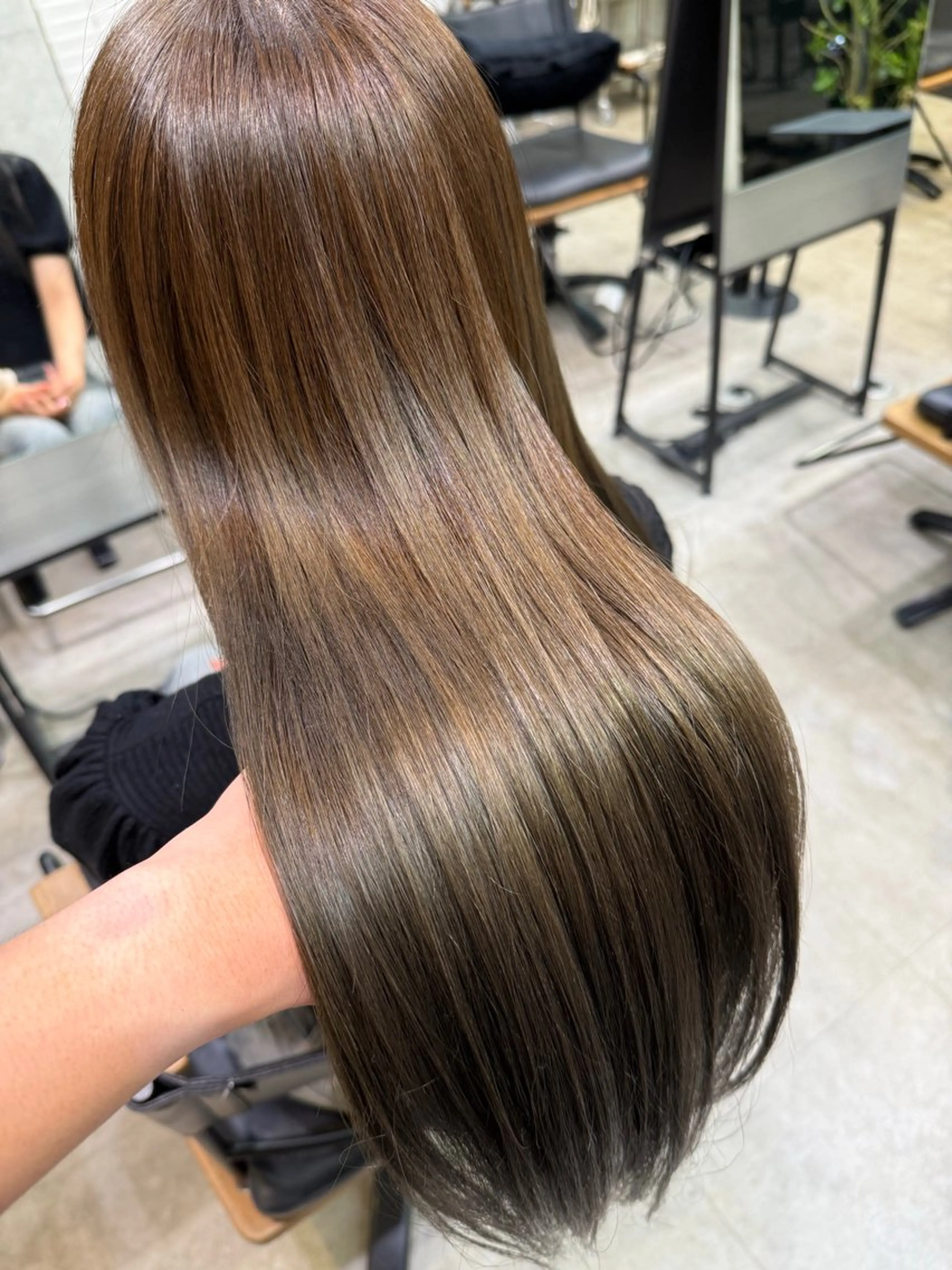 ロング カラー 透明感カラー SORA表参道所属・🫧透明感カラー🫧 暖色/島田晃太郎のヘアスタイル