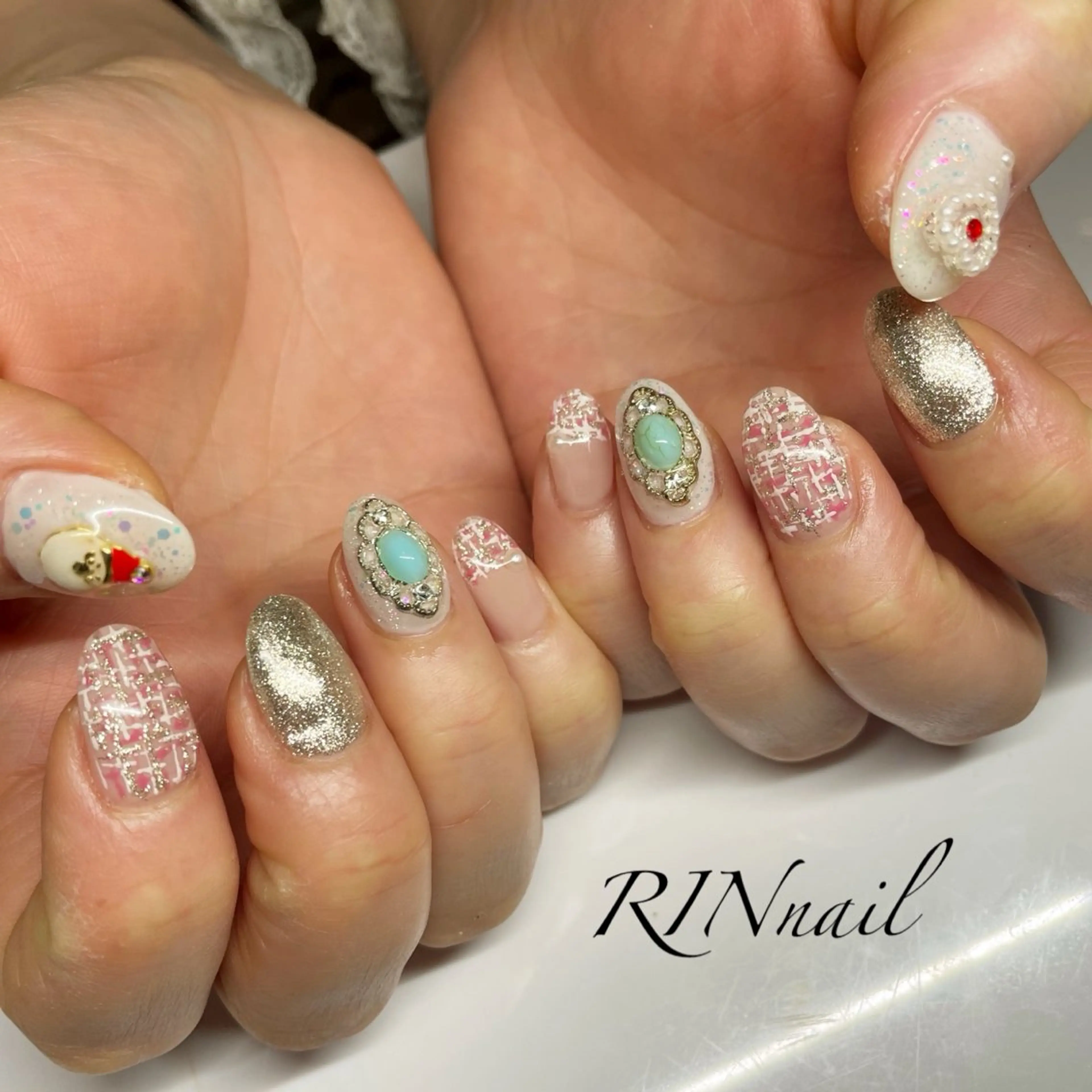 ネイル ハンドネイル ハンドケア RIN HOMEnailのネイルデザイン