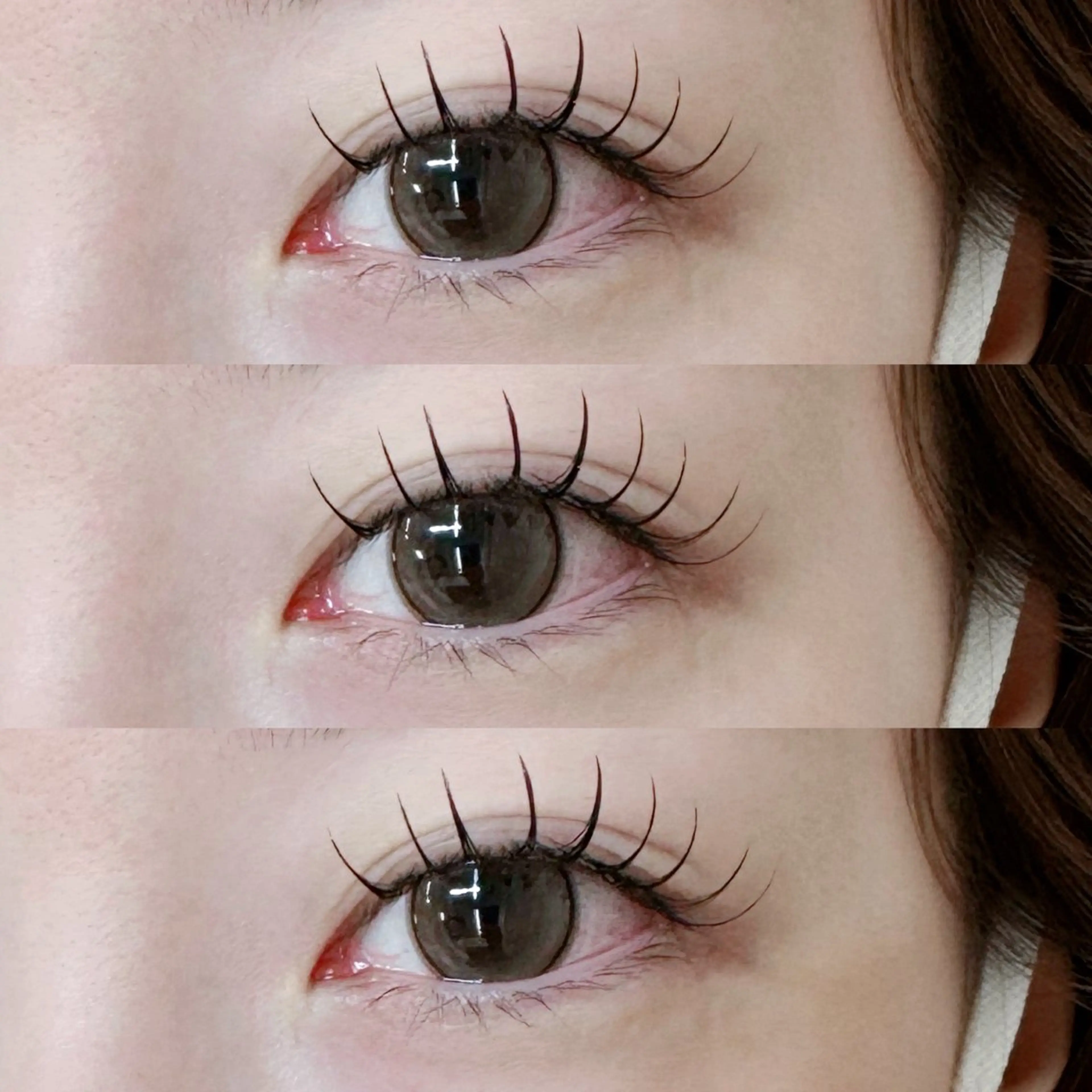 マツエク・マツパ アップワードラッシュ マツエク 天王寺eye ♡eyebrowのマツエク・マツパデザイン