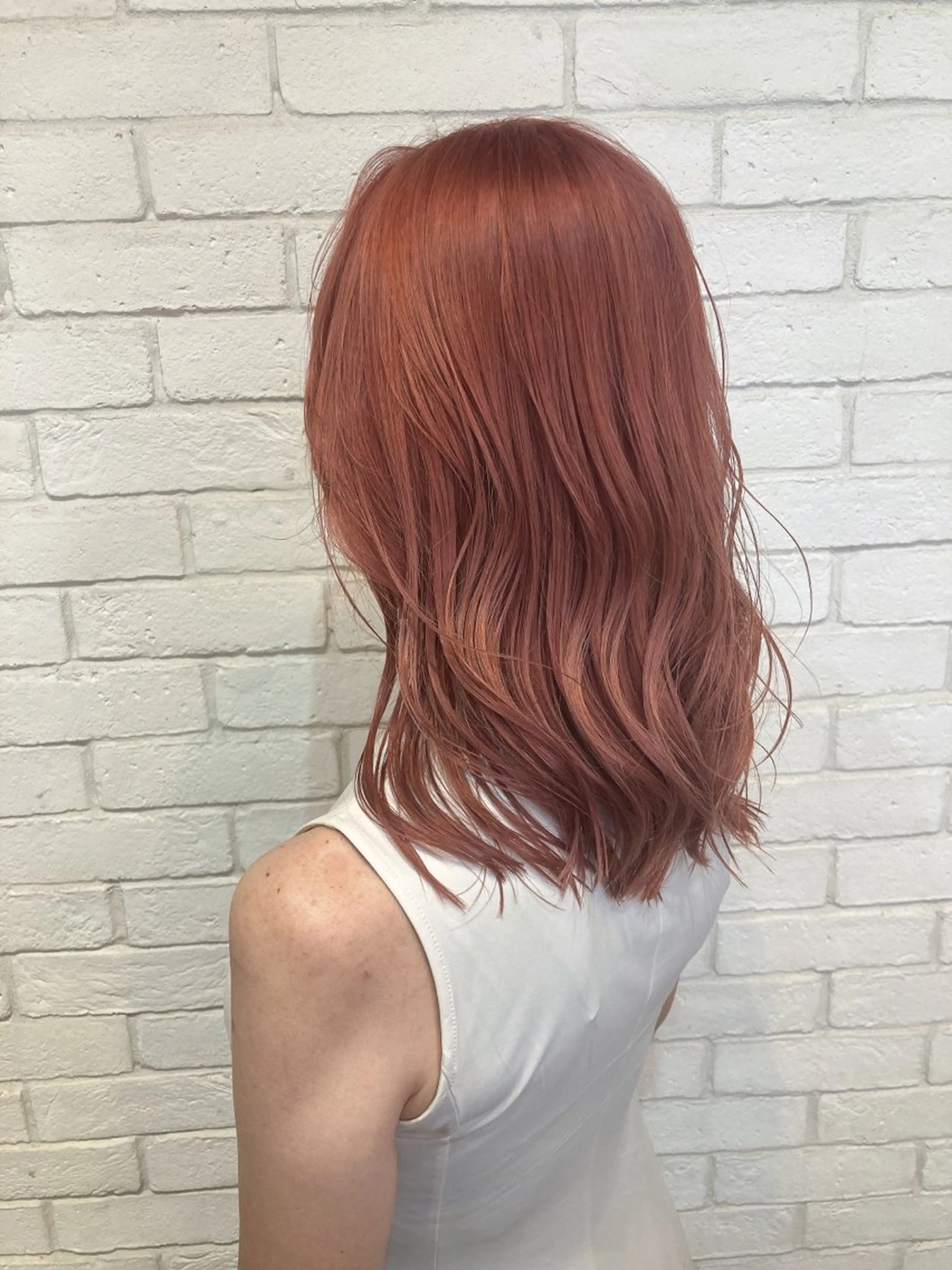 ミディアム カラー suzuki yukoのヘアスタイル