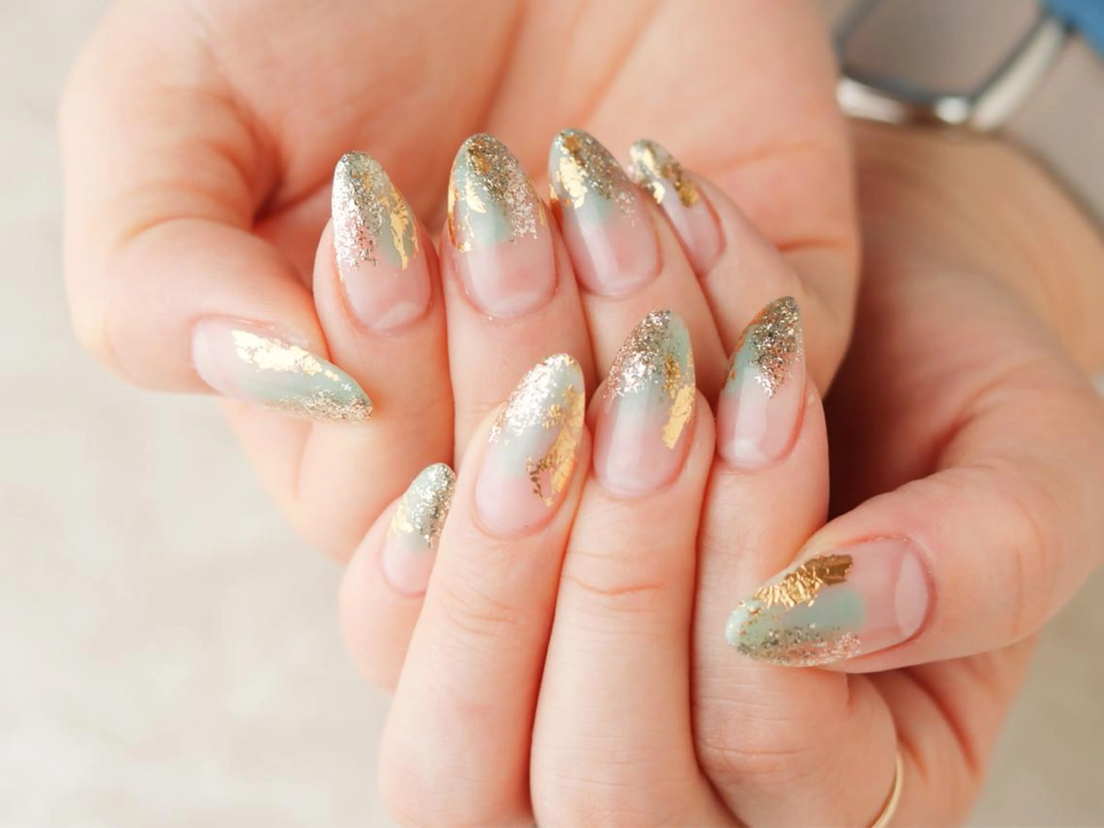 ネイル ニュアンスネイル ハンドネイル ネイリスト NAMIのネイルデザイン