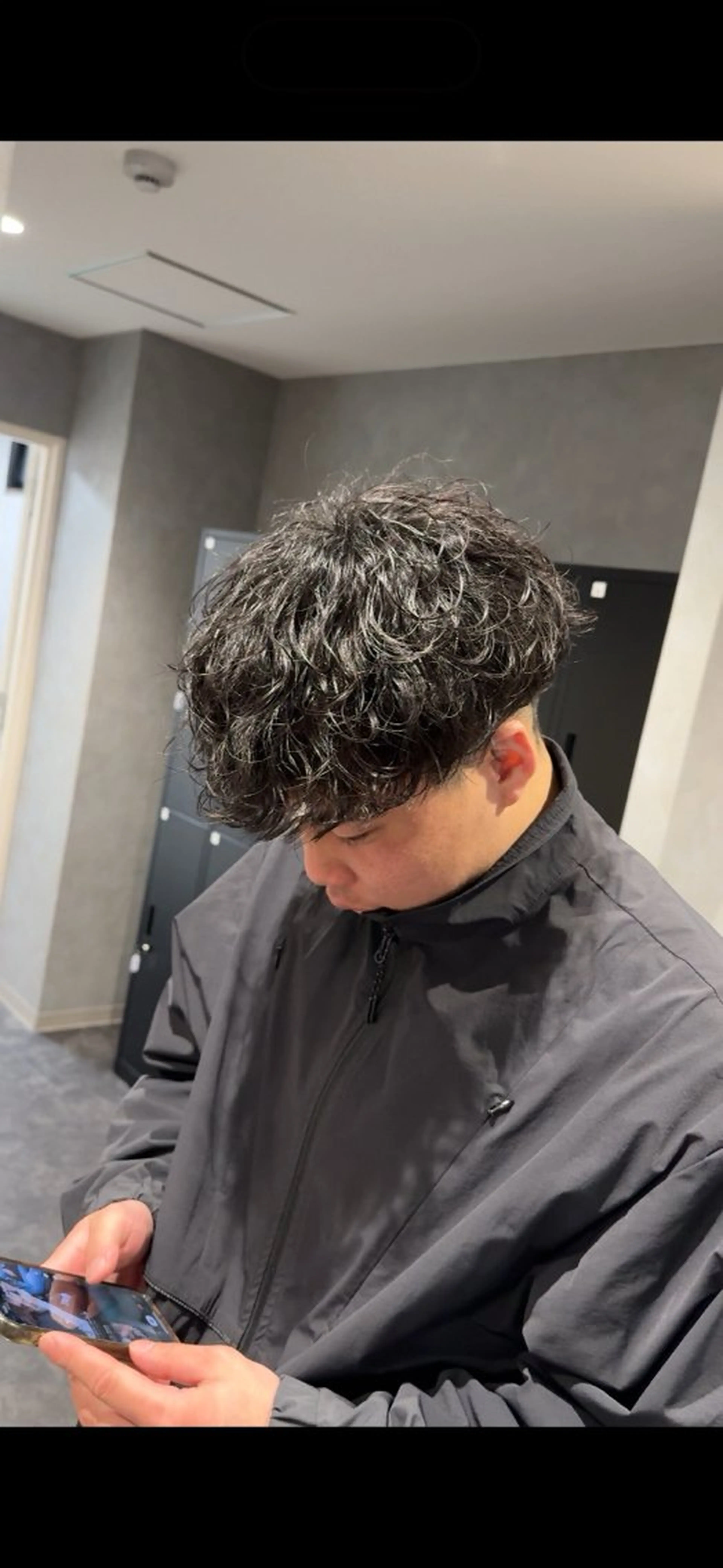似合わせメンズカットの写真