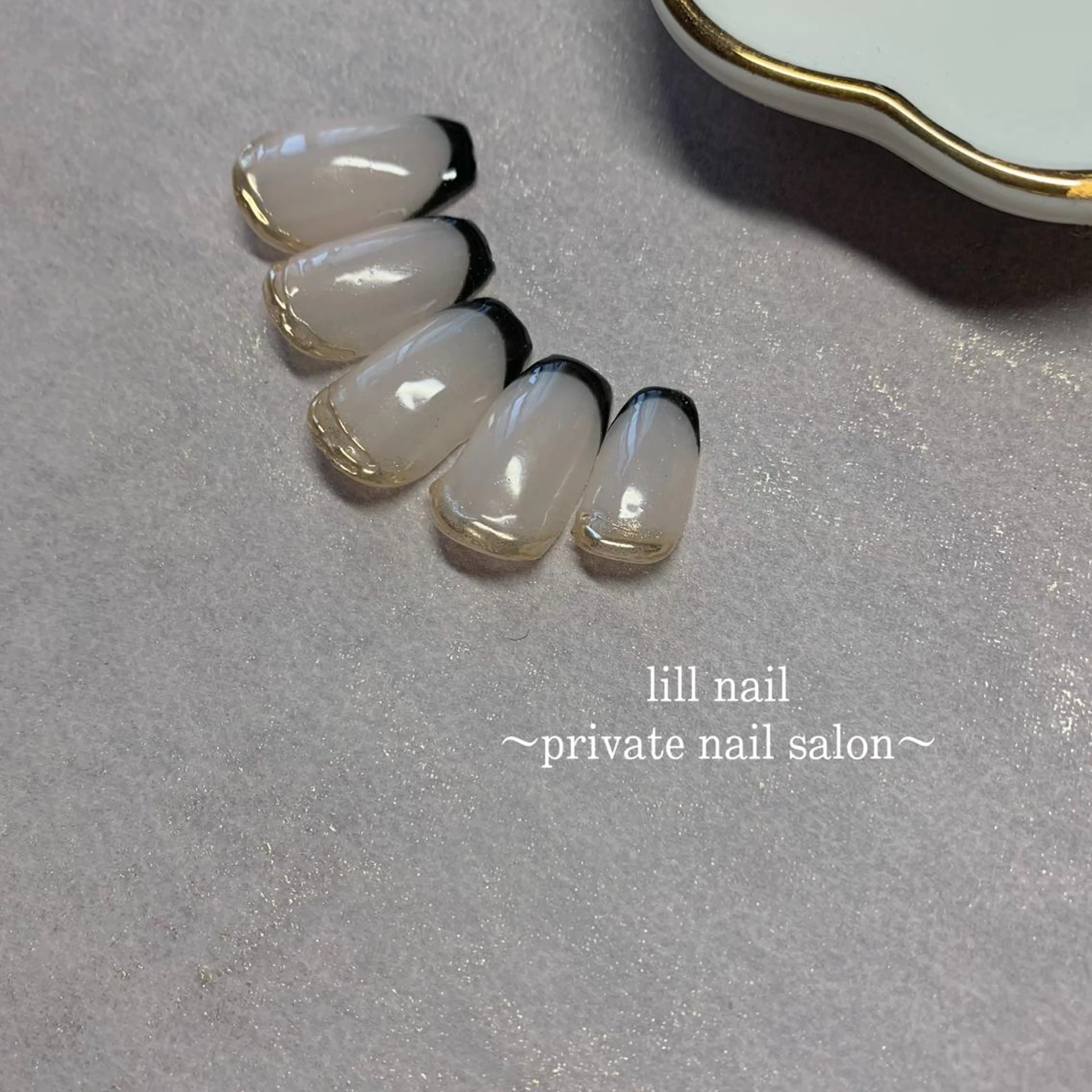 ミディアム pllia beautyのネイルデザイン