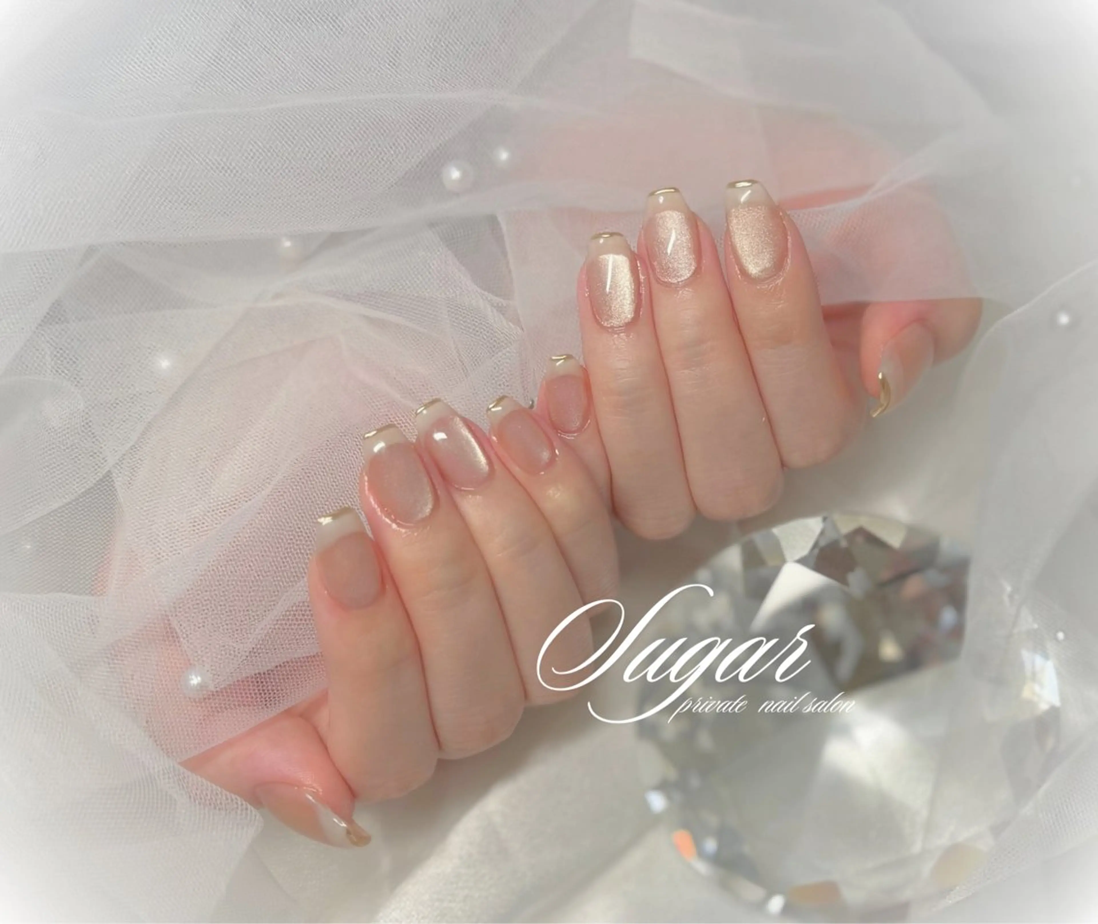 ネイル 持ち込み ハンドネイル Nail salon Sugarのネイルデザイン