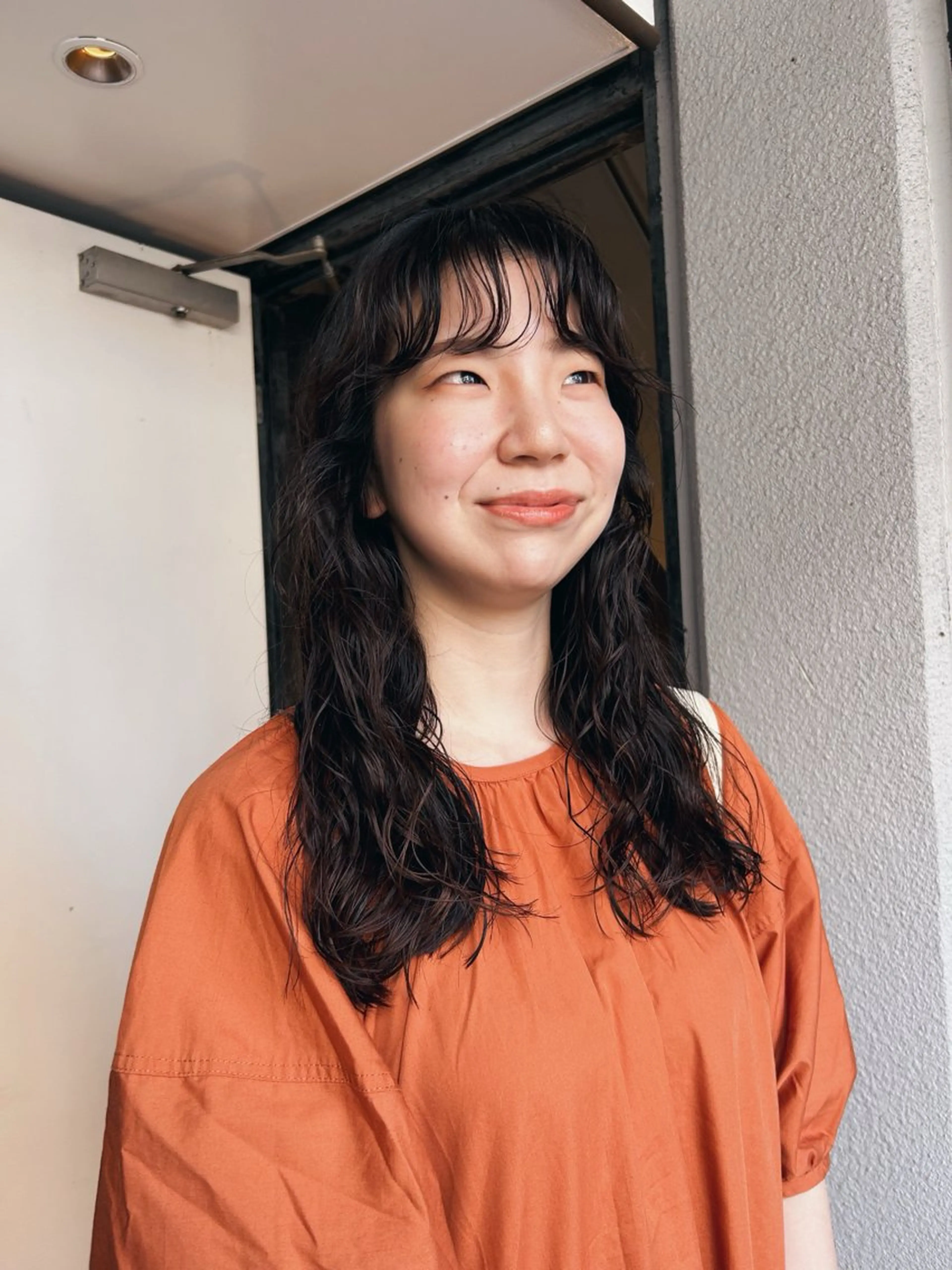 ロング カット パーマ トリートメント 似合わせパーマ 🌼カンナのヘアスタイル
