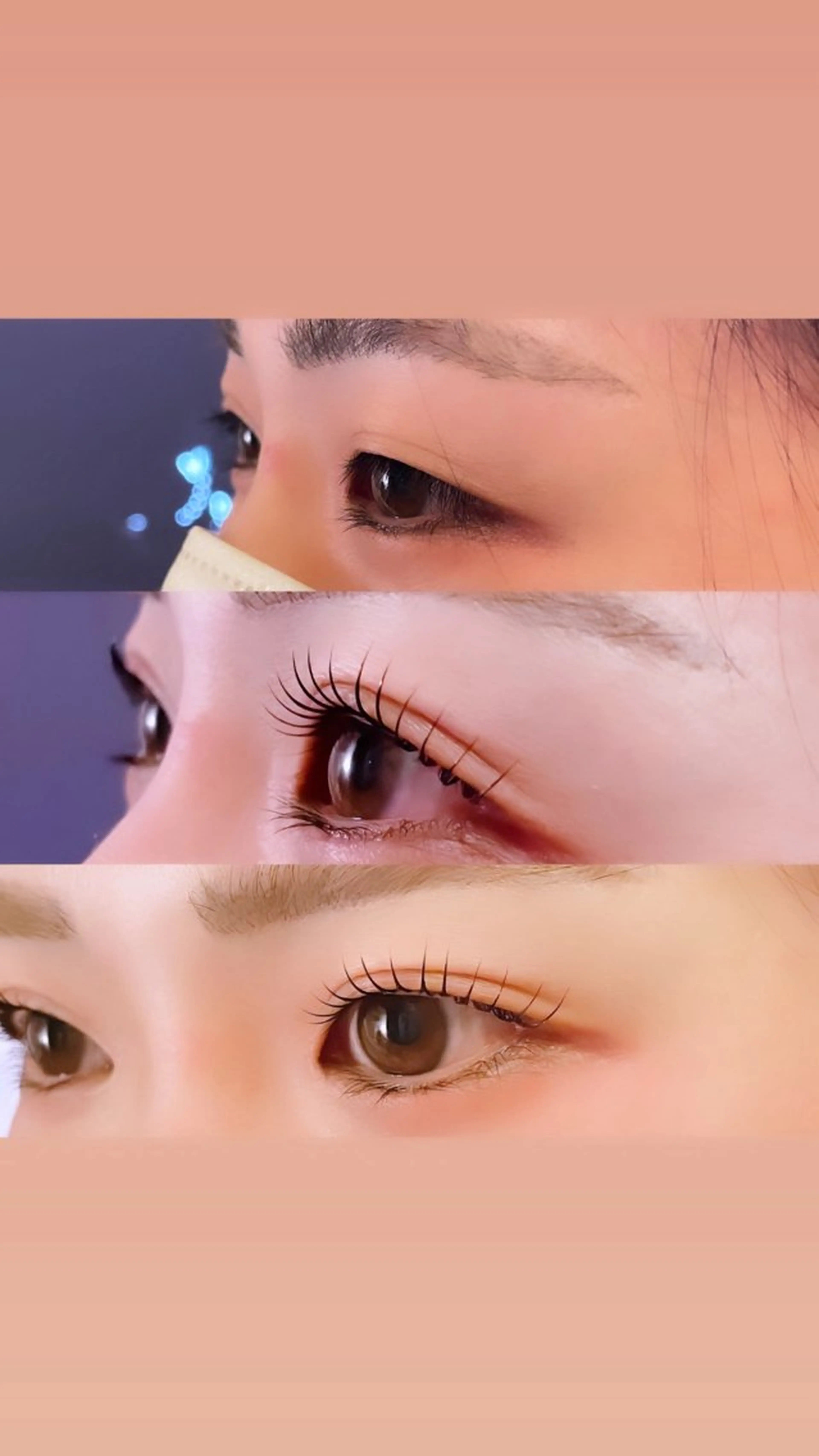 マツエク・マツパ ケラチンラッシュリフト 一重×まつ毛パーマ ロニセラ アイラッシュのマツエク・マツパデザイン