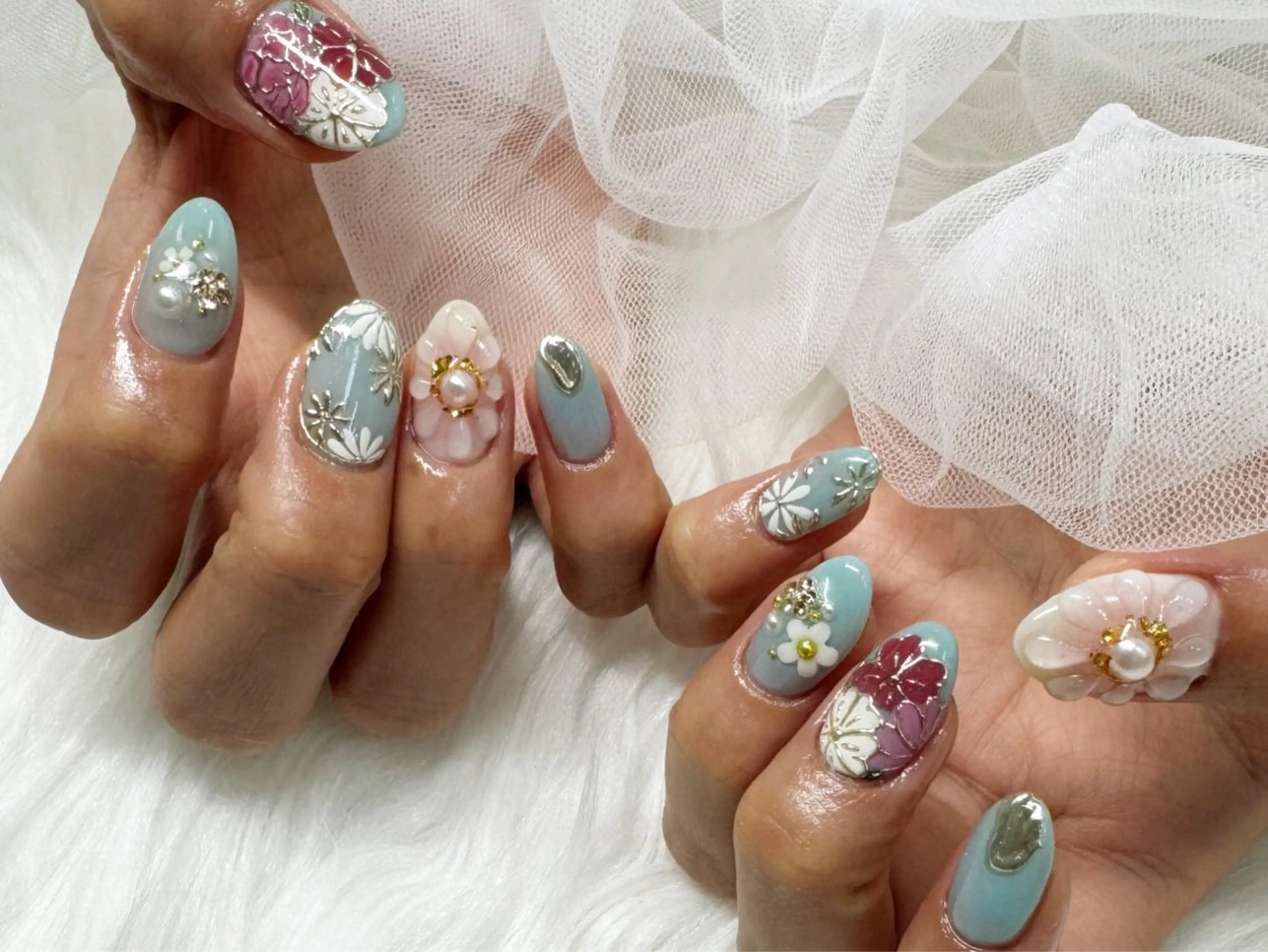 ネイル ハンドネイル ハンドケア Aurora nail所属・Auroranail Rihoのネイルデザイン