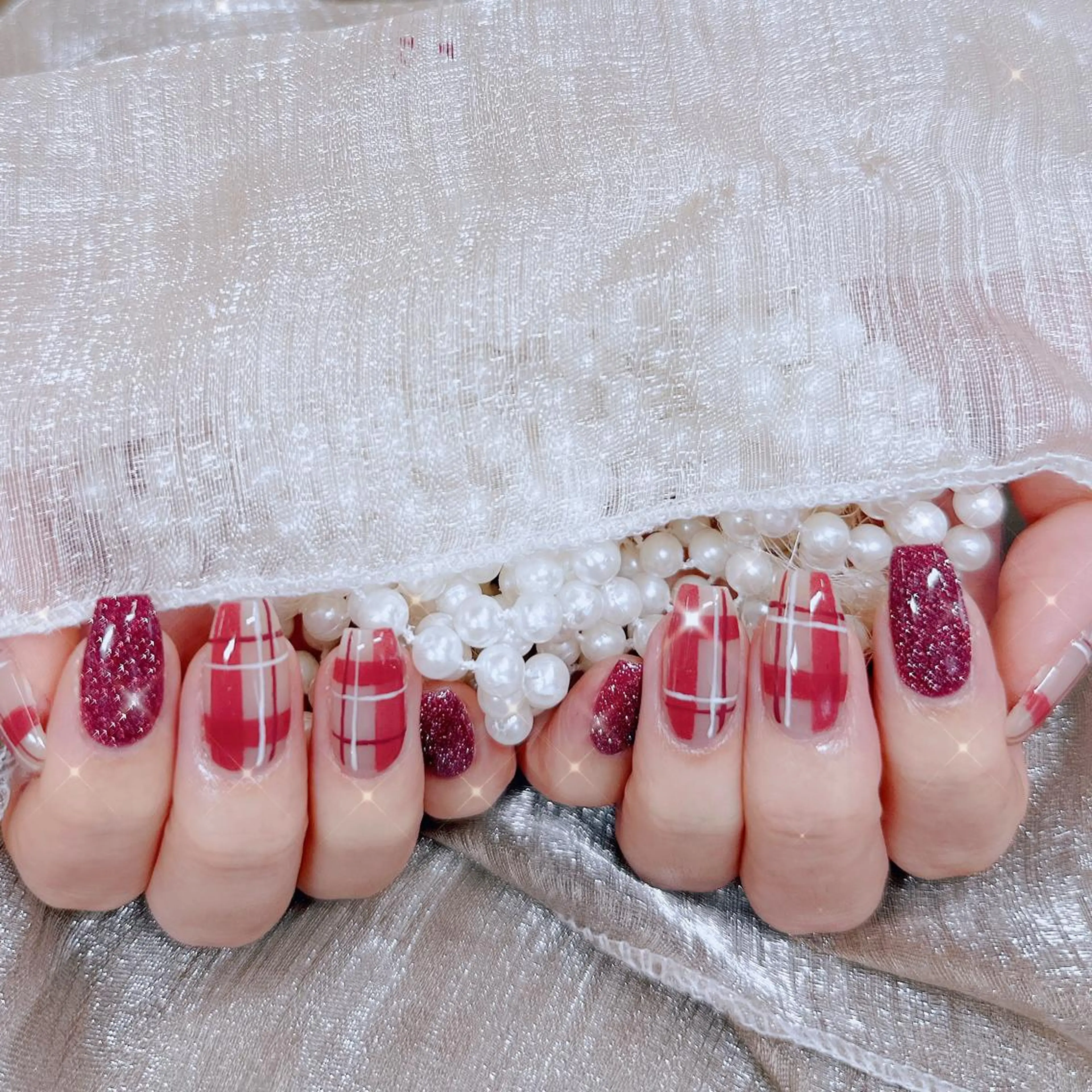 ネイル ハンドネイル 桜 井🧸のネイルデザイン