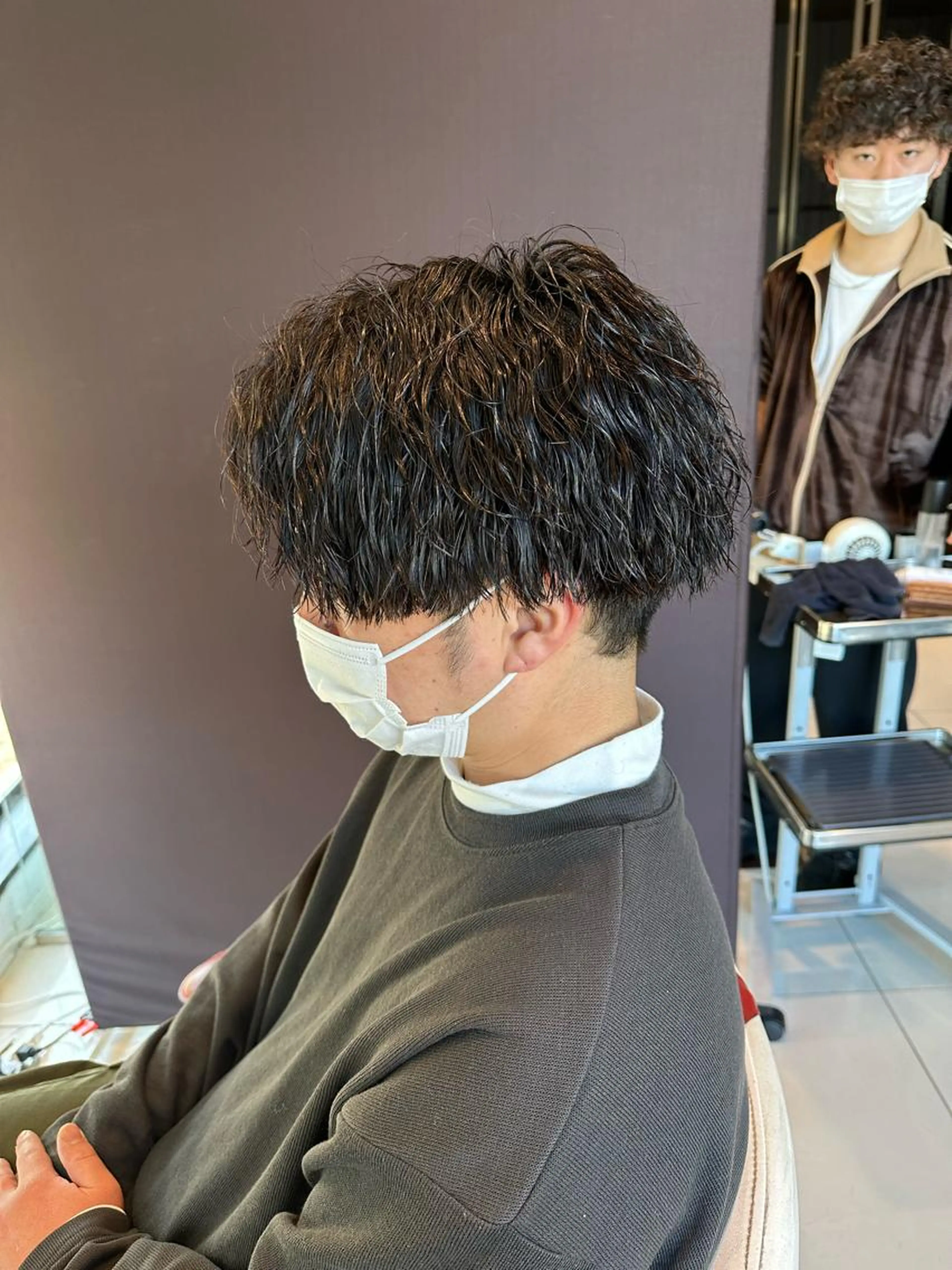 🔗カット＋ツイストパーマ🔗の写真