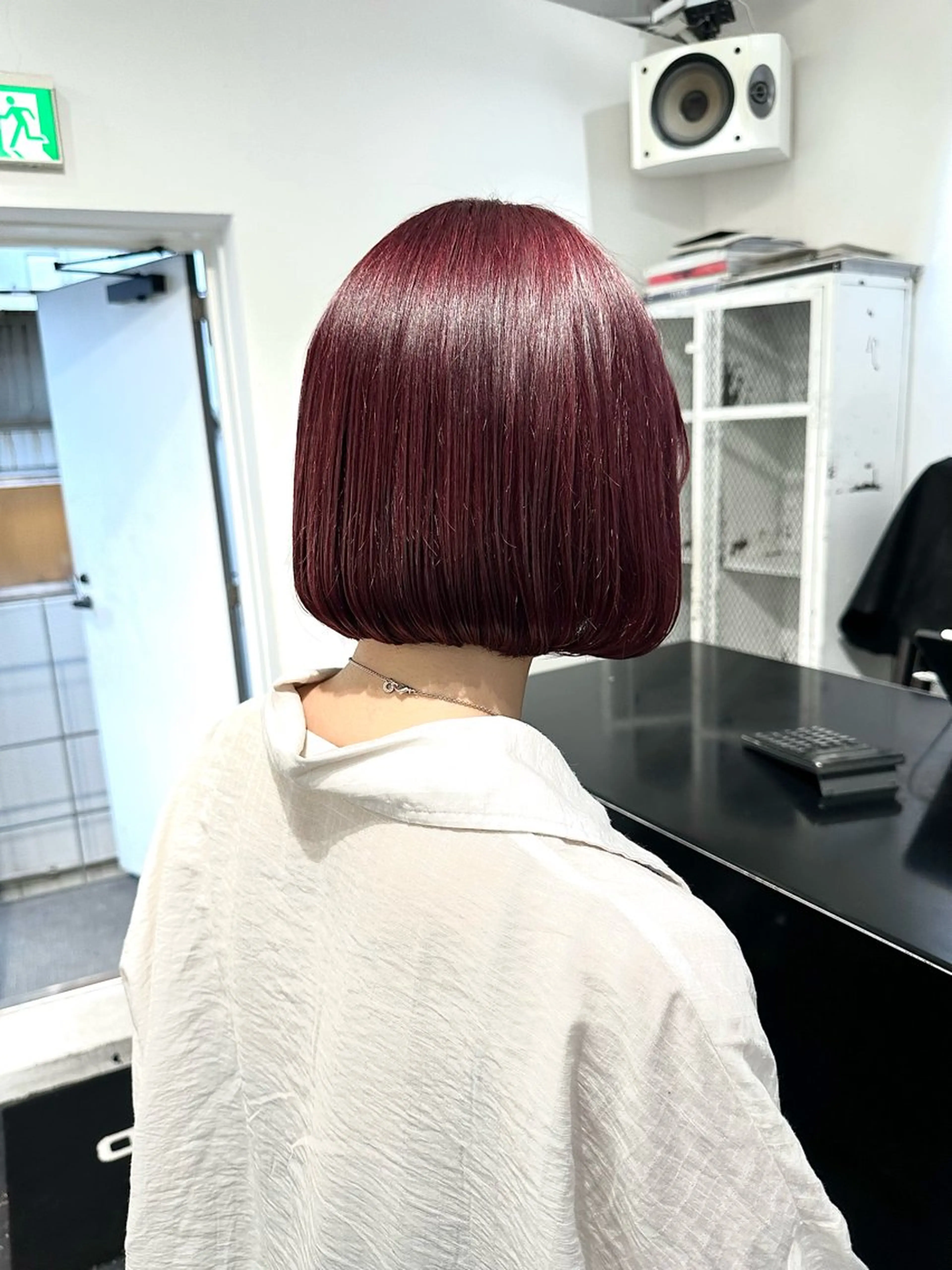 ショート カラー ヘアカラー トリートメント 🎀ツヤ髪韓国網紅 ヘアミカ🎀のヘアスタイル