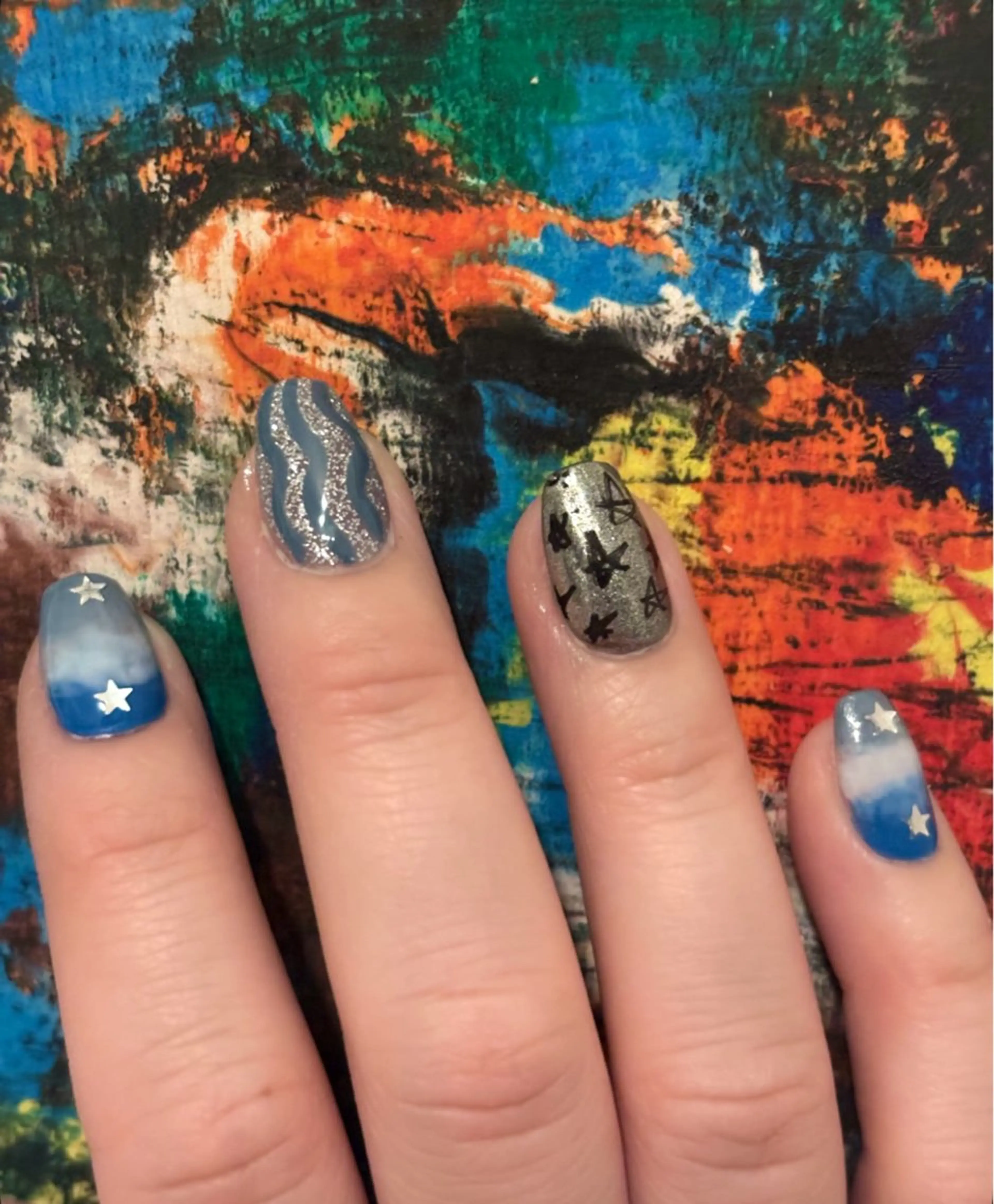 ネイル グラデーション un.  private nail salon所属・un.private nail salonのネイルデザイン