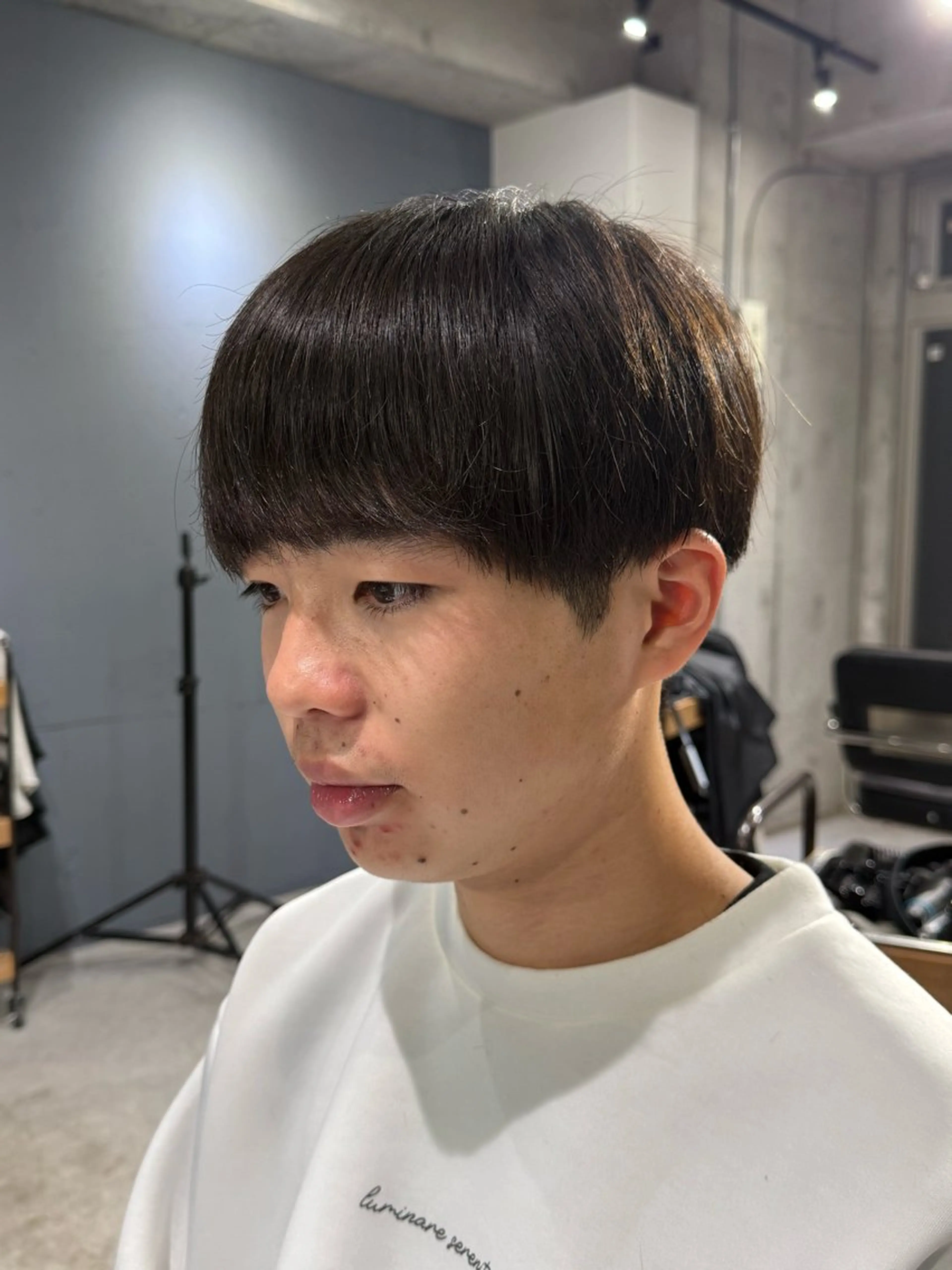 メンズ カット 縮毛矯正 MEN’SsalonHYPE所属・メンズカット/布施/ 秋山 涼のヘアスタイル