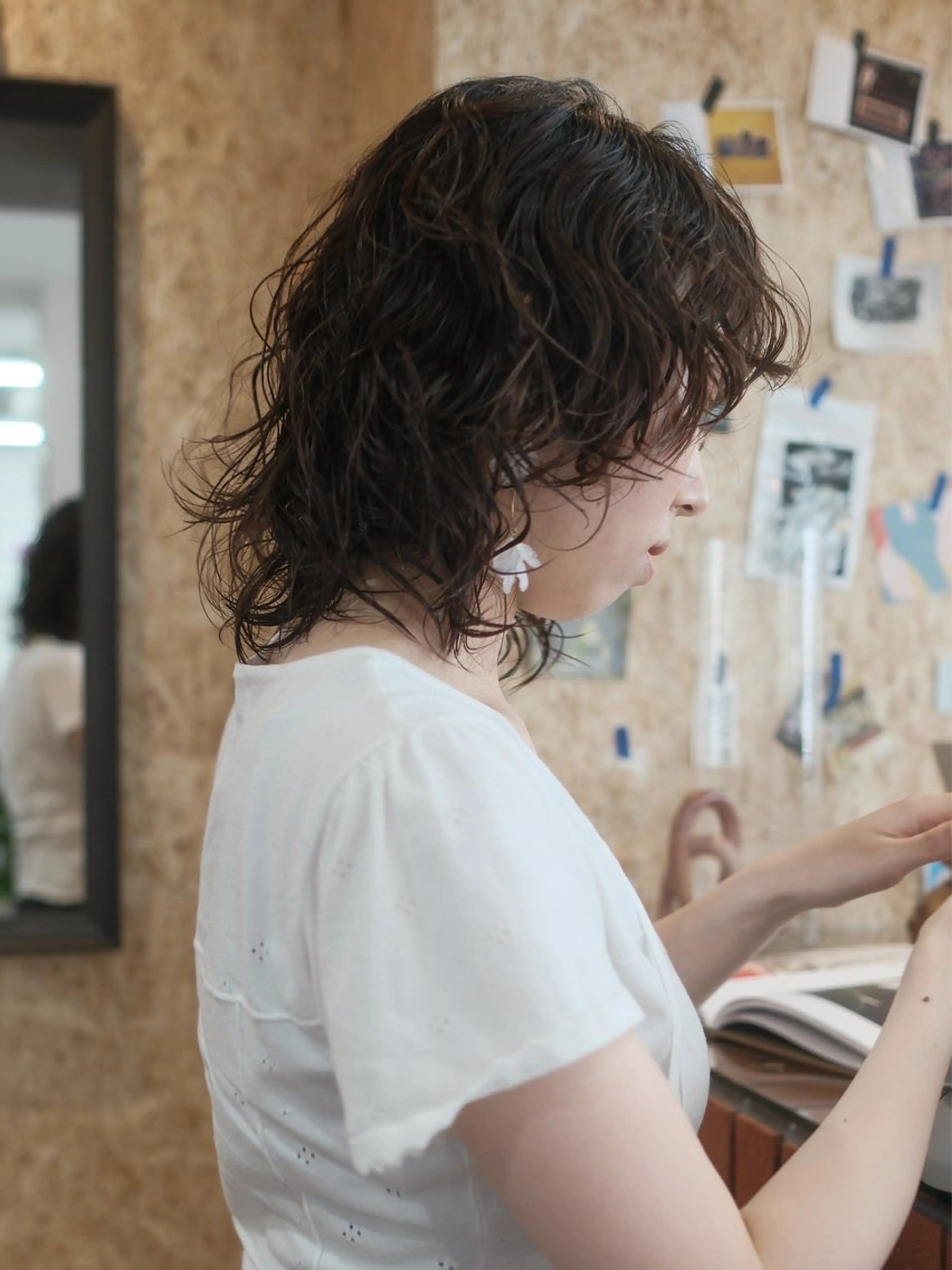 ミディアム パーマ カット パーマ 栄・伏見 JOULE'Sのヘアスタイル