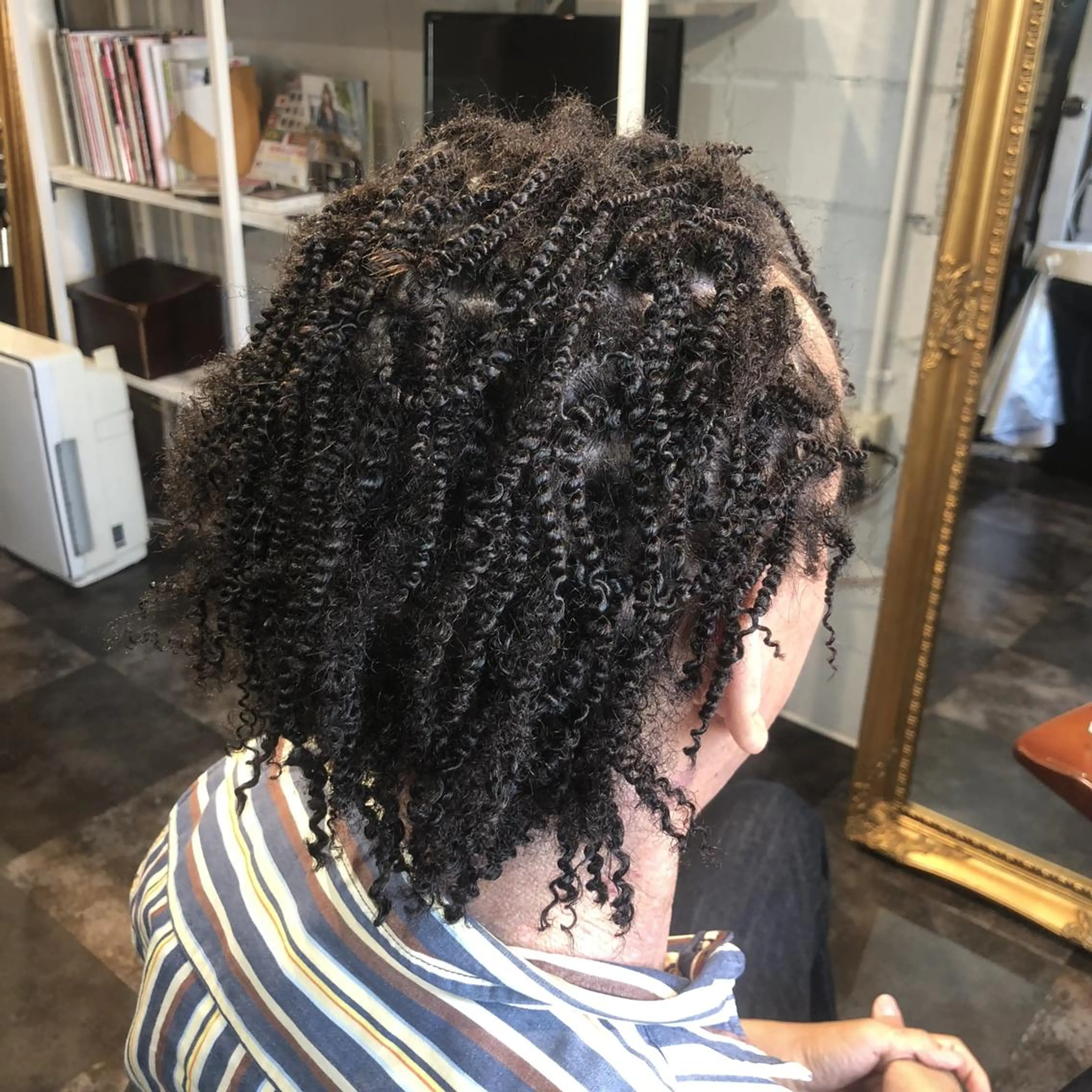 カラー パーマ ヘアアレンジ 田畑 秀美のヘアスタイル
