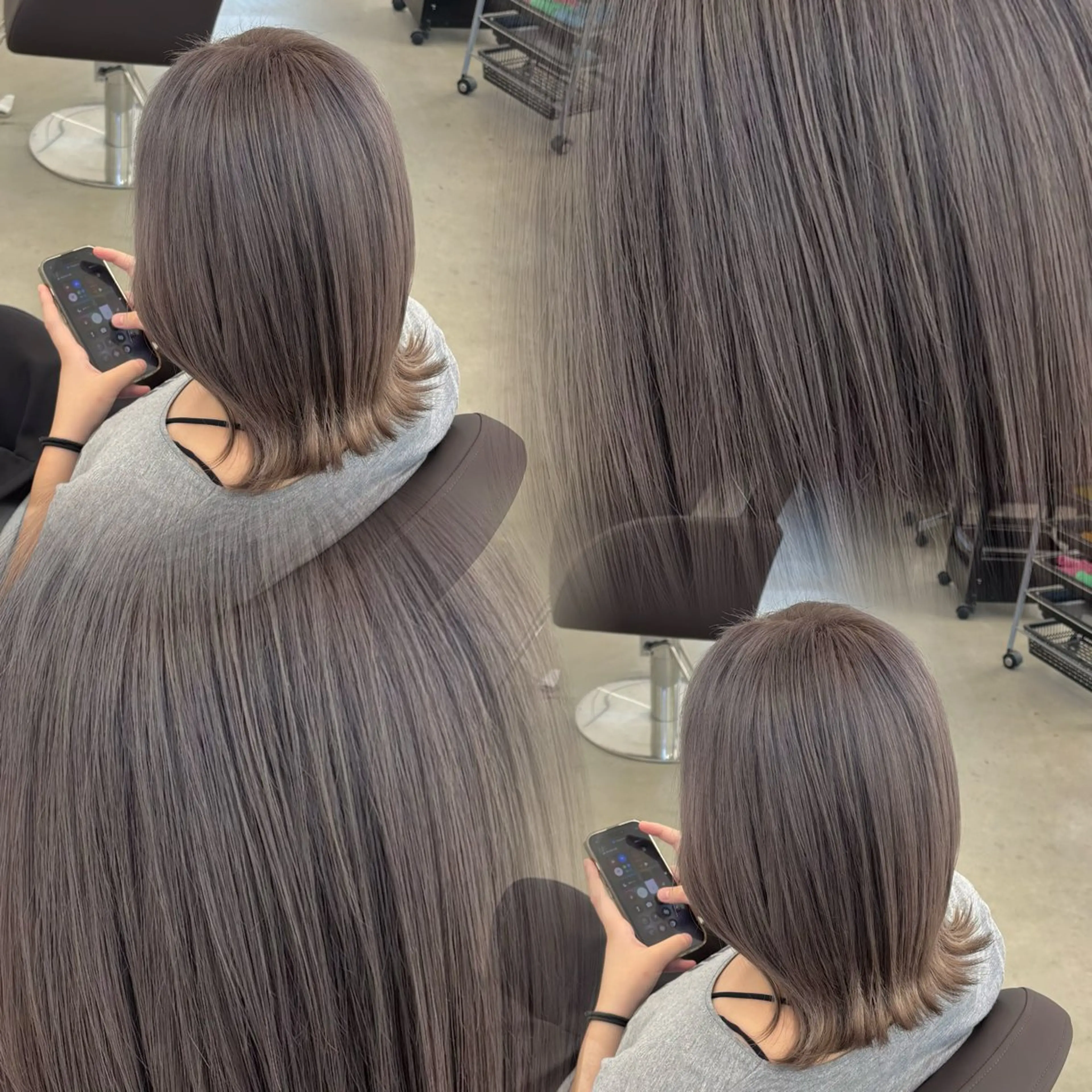 ミディアム カラー - aiko -のヘアスタイル