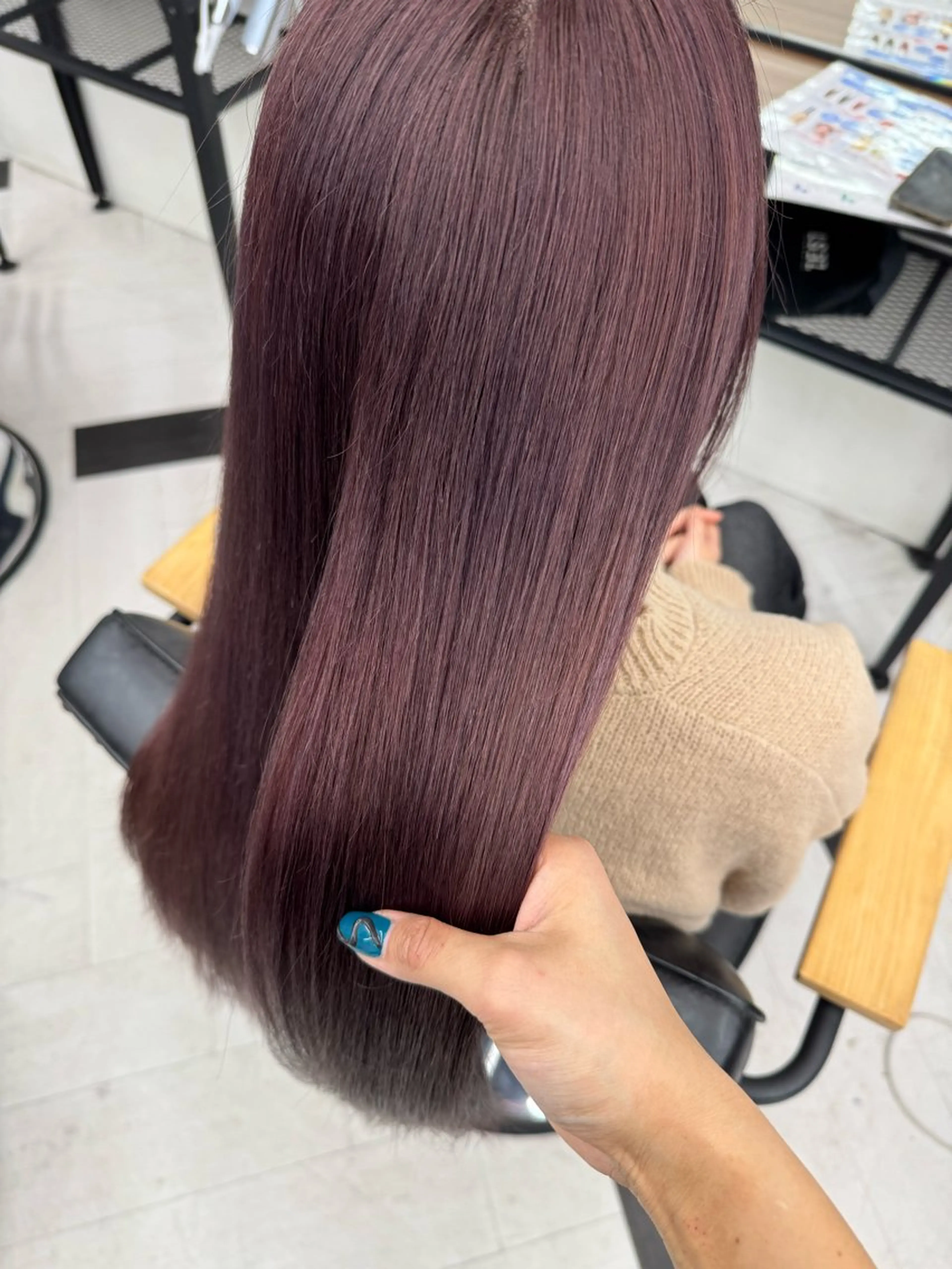 カラー ヘアカラー ルイ🪐‪⋆𓈒𓏸 【ボブ/ハイトーン】のその他イメージ