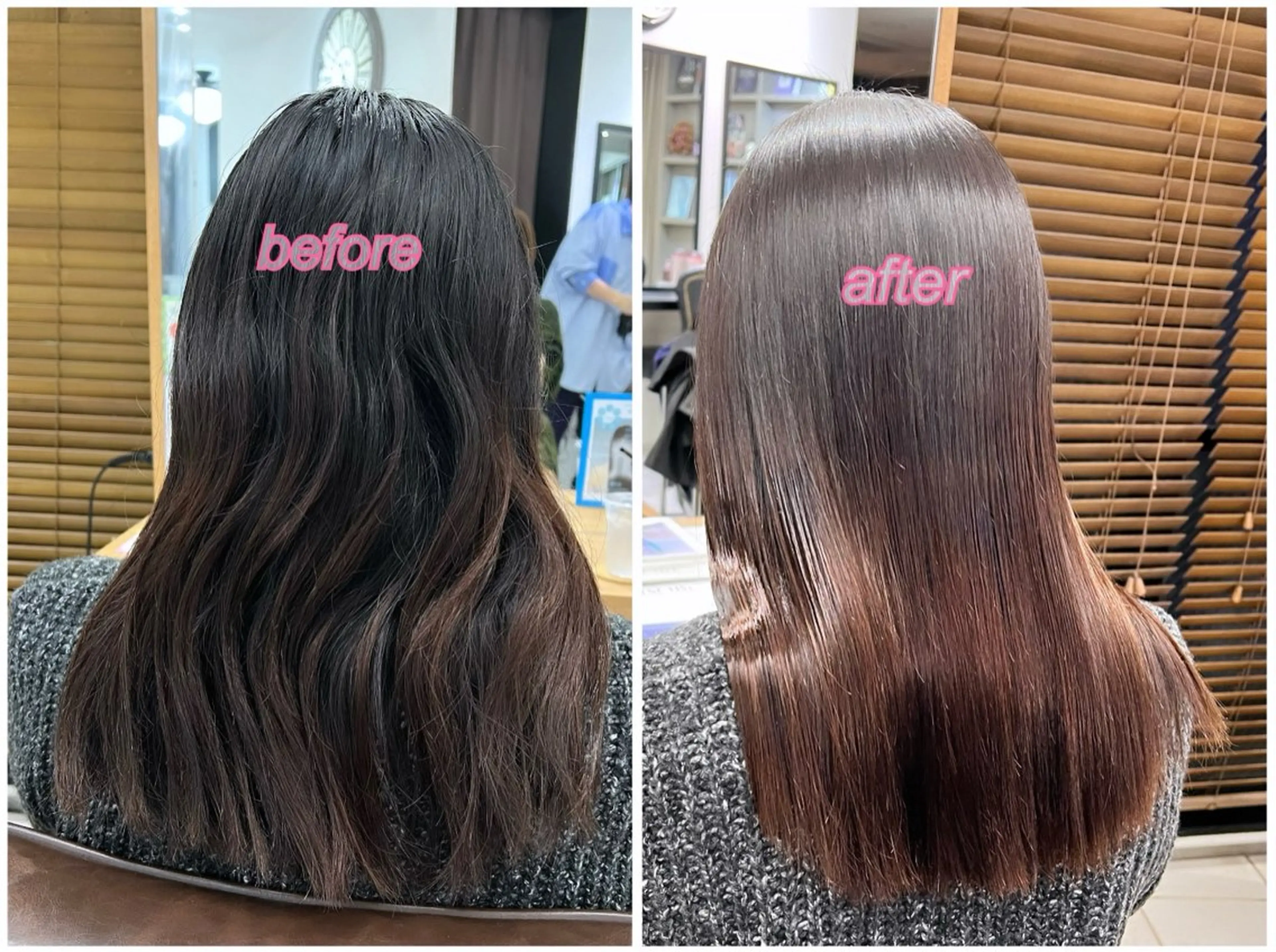 ロング 髪質改善 縮毛矯正 たんげ なるみ ┆Jr.スタイリストのヘアスタイル