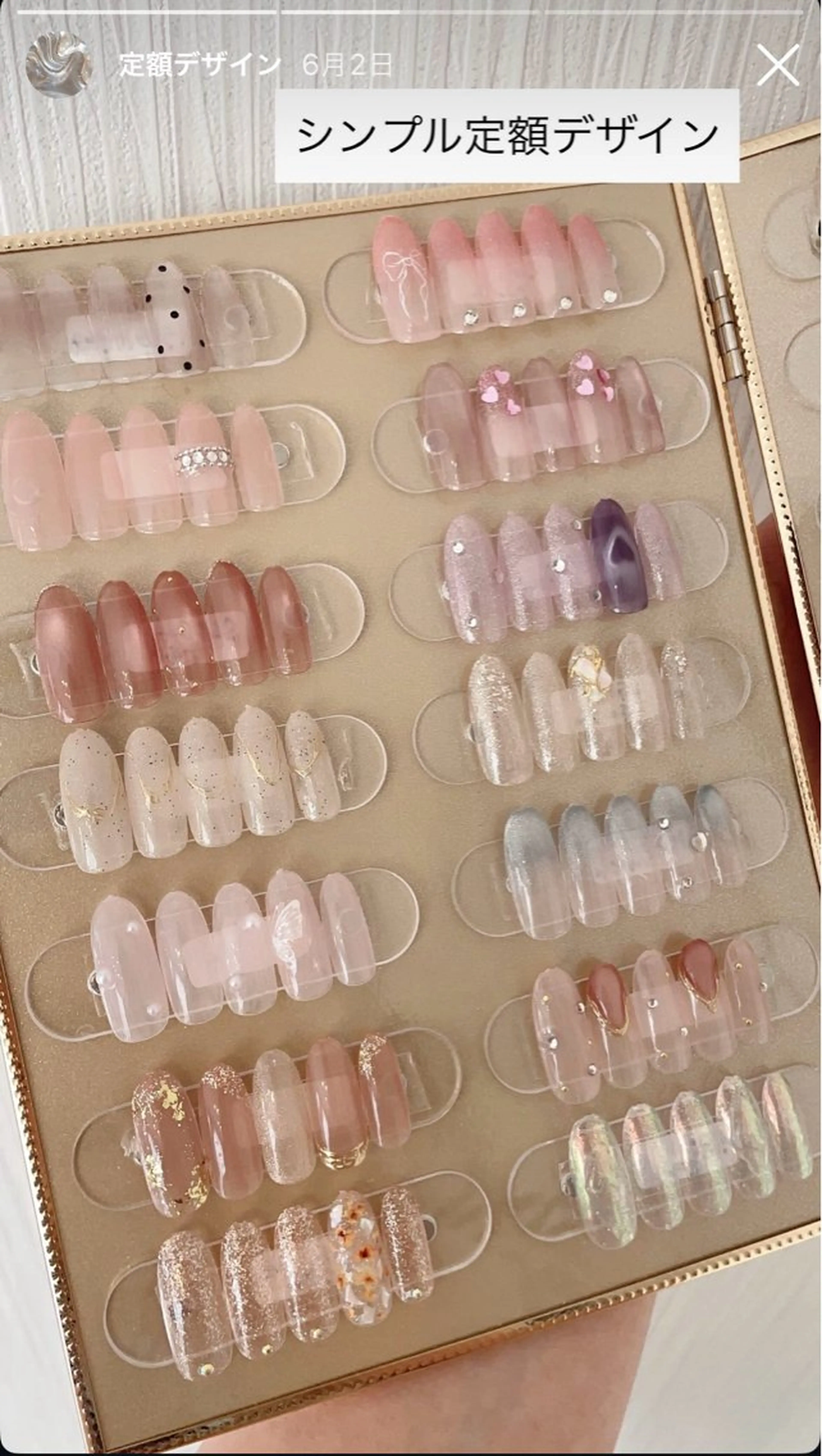 ネイル あゆ🎀/ワンホンネ イル/痛ネイルのネイルデザイン