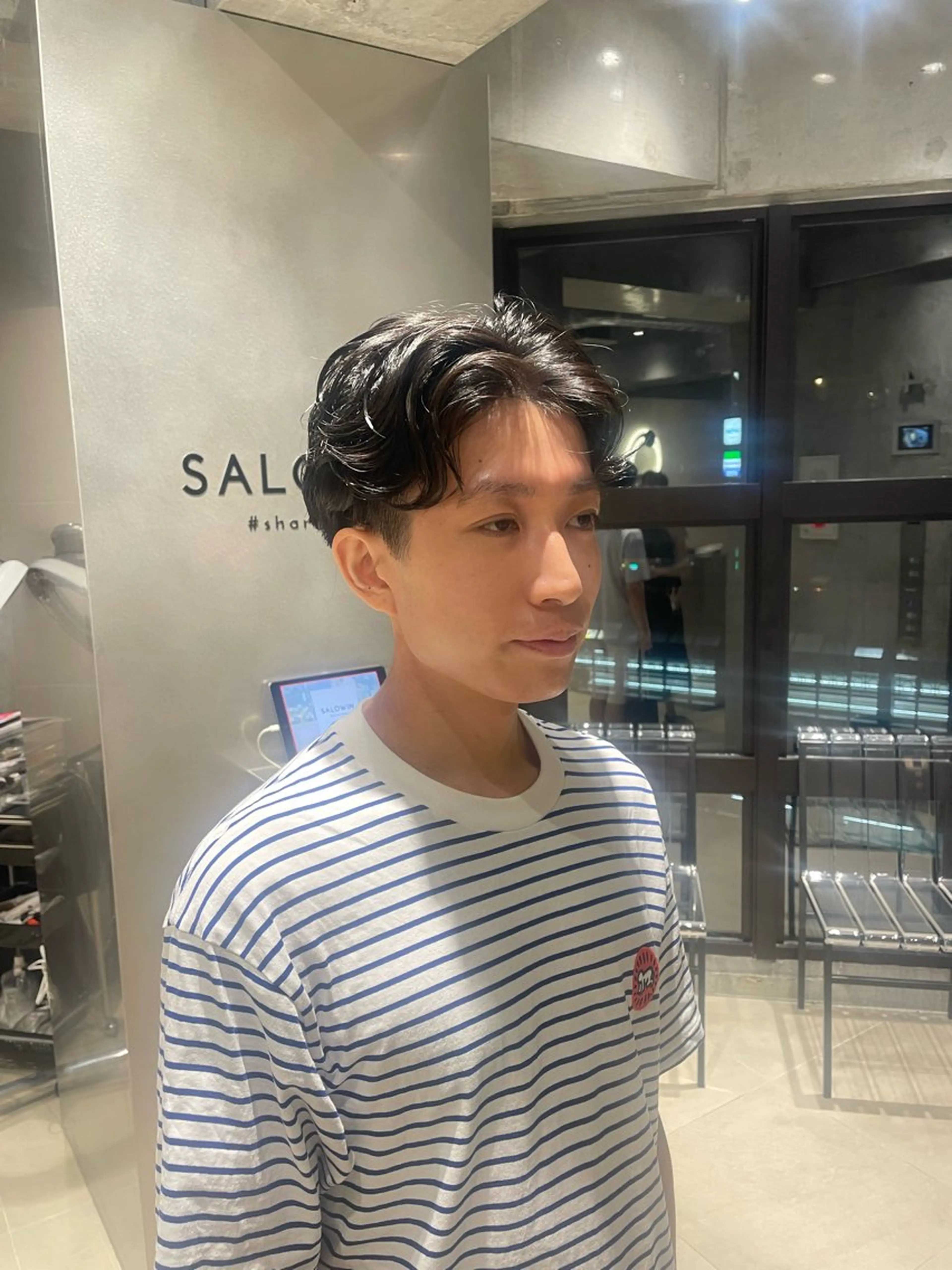 メンズ カット パーマ SALOWIN ebisu所属・🫧髪質改善🫧 恵比寿　MIYUKIのヘアスタイル